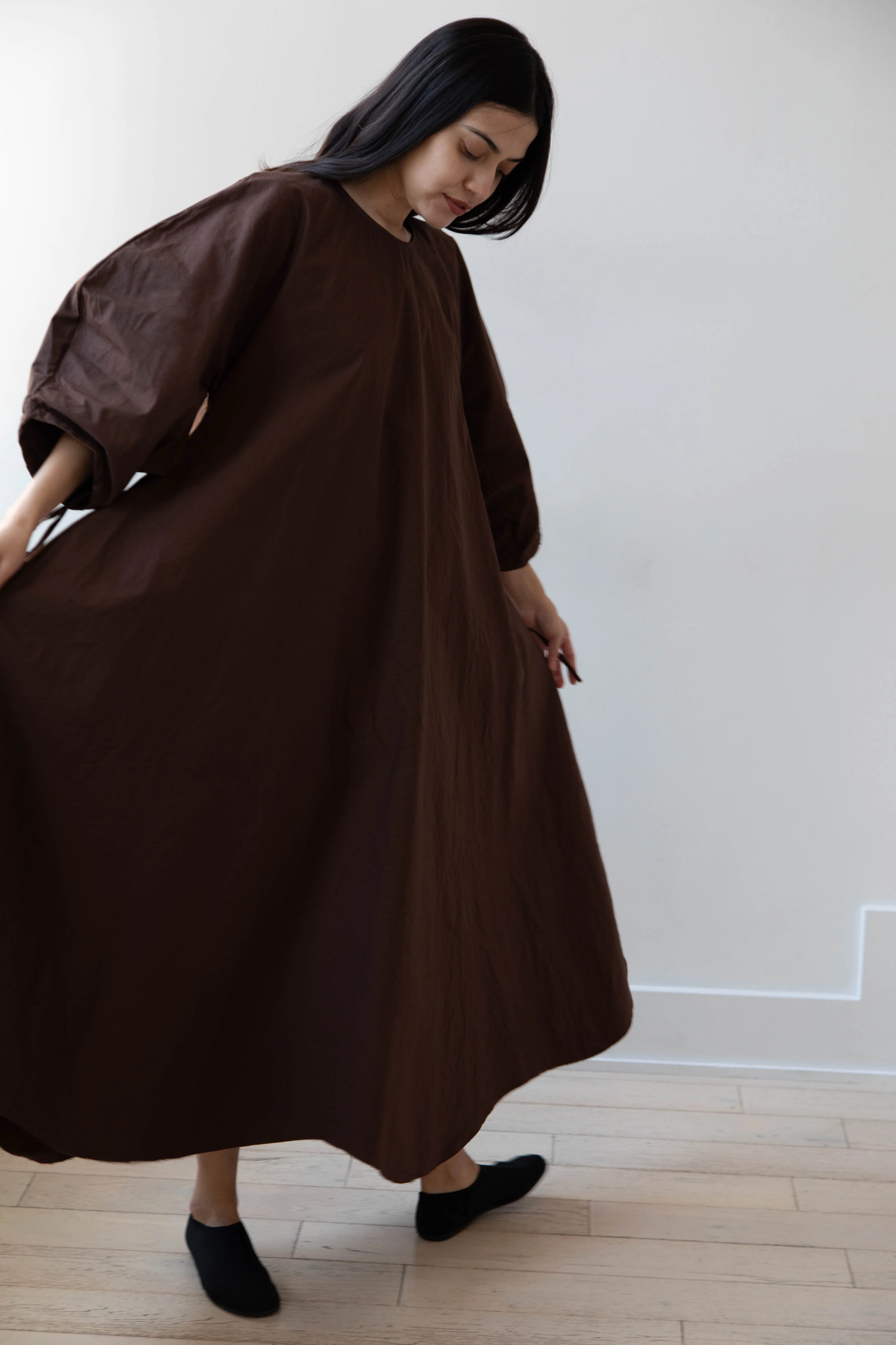 Risa Nakamura | Dress W in Chestnut Brown - Image 10