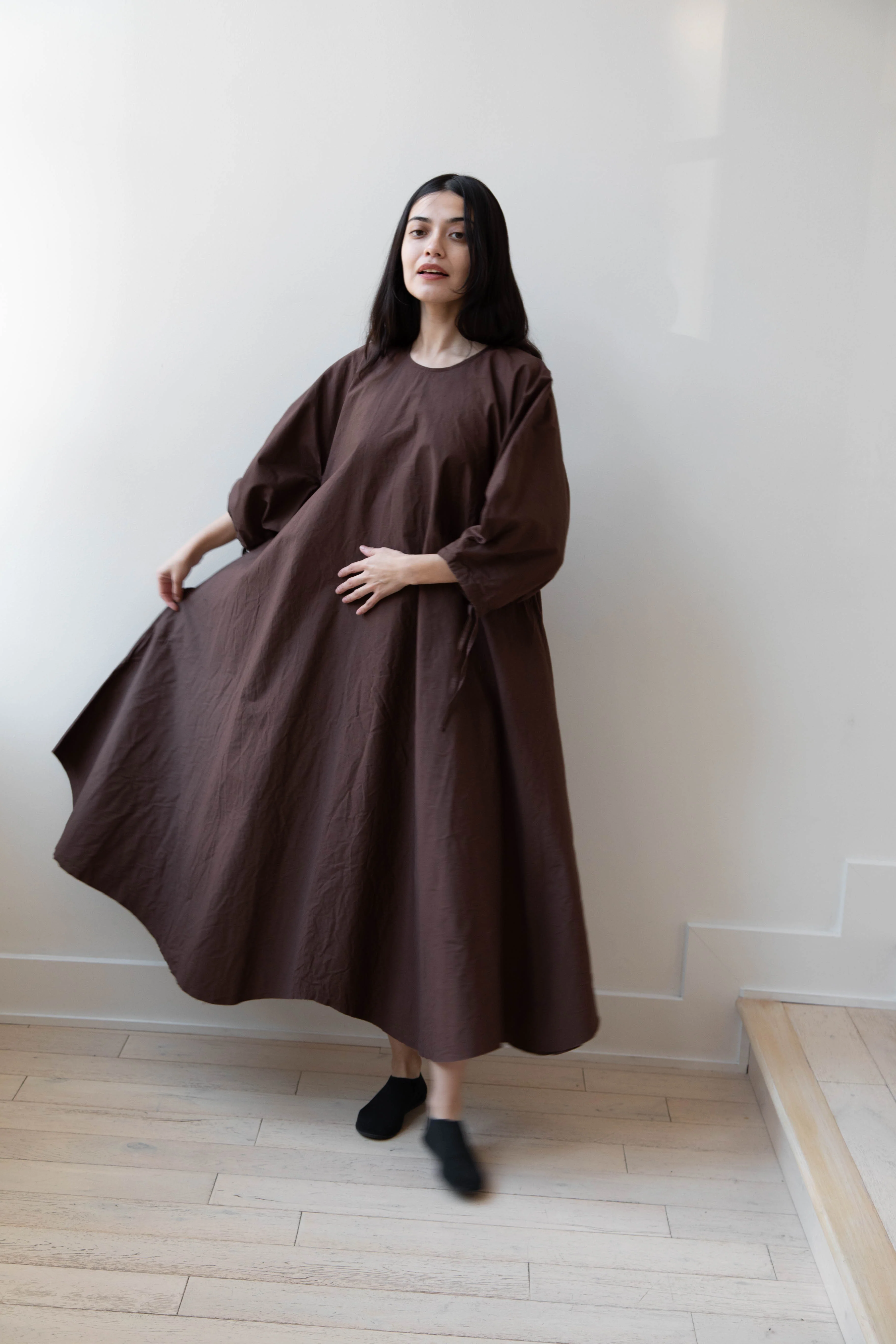 Risa Nakamura | Dress W in Chestnut Brown - Image 12