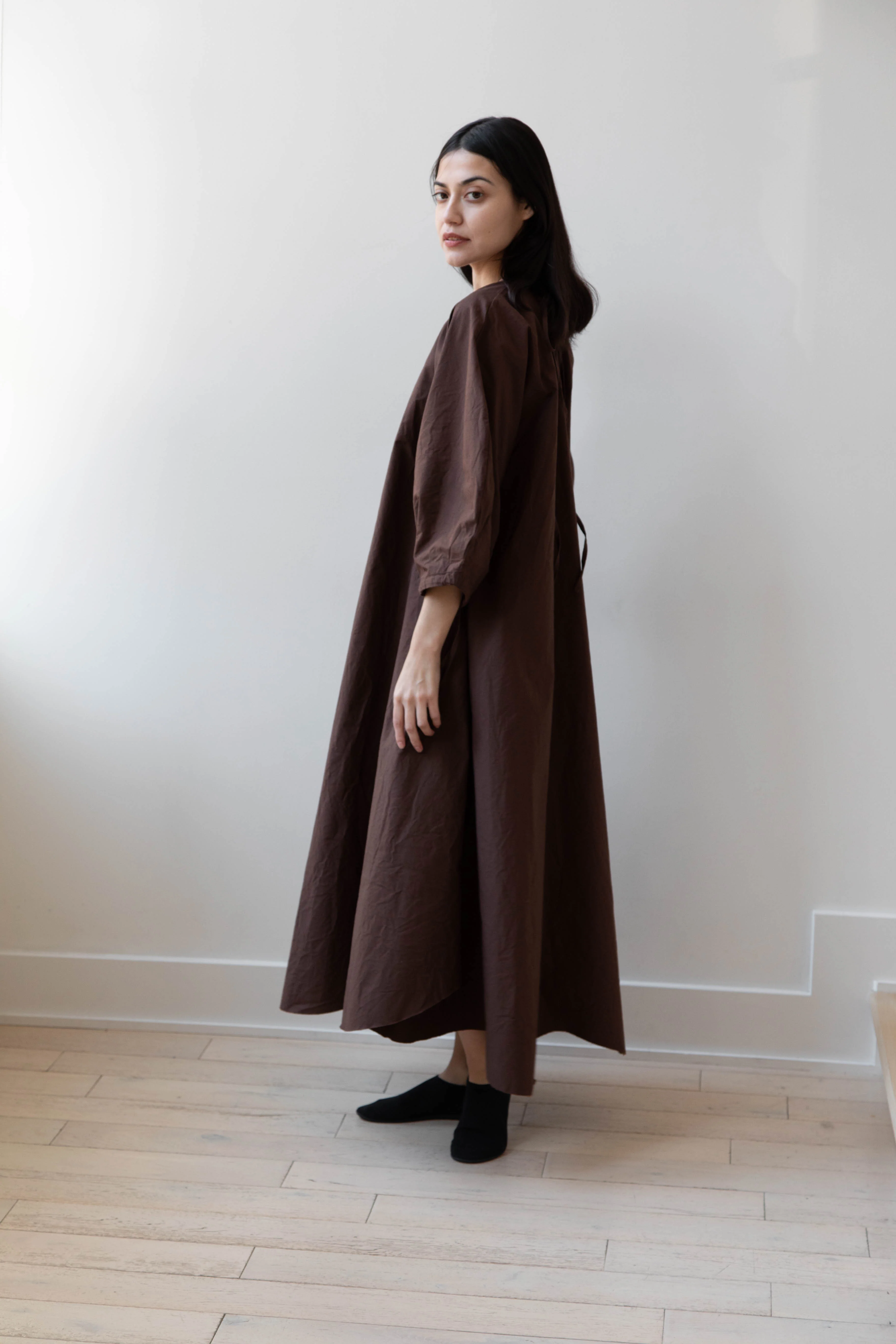 Risa Nakamura | Dress W in Chestnut Brown - Image 13