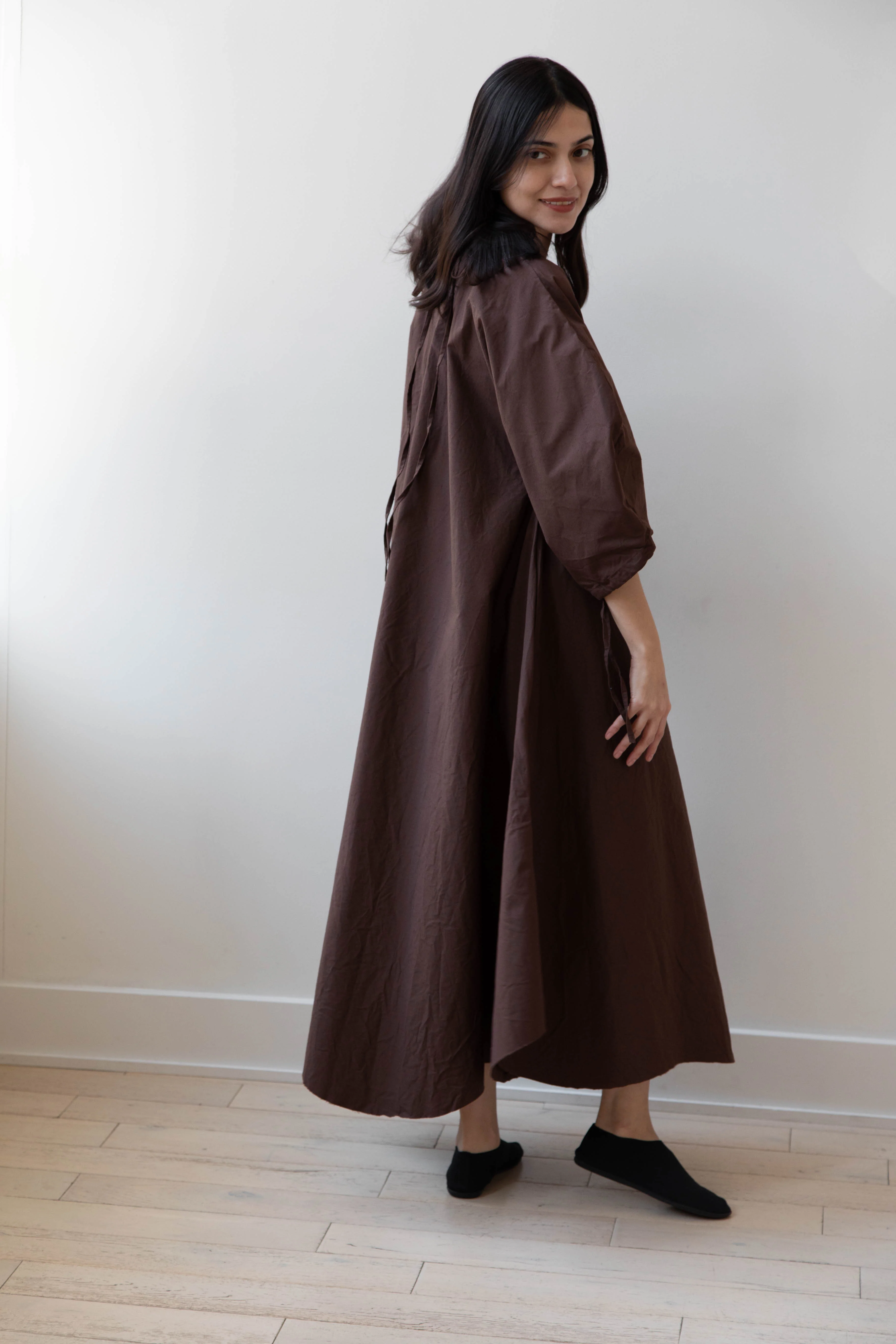 Risa Nakamura | Dress W in Chestnut Brown - Image 16