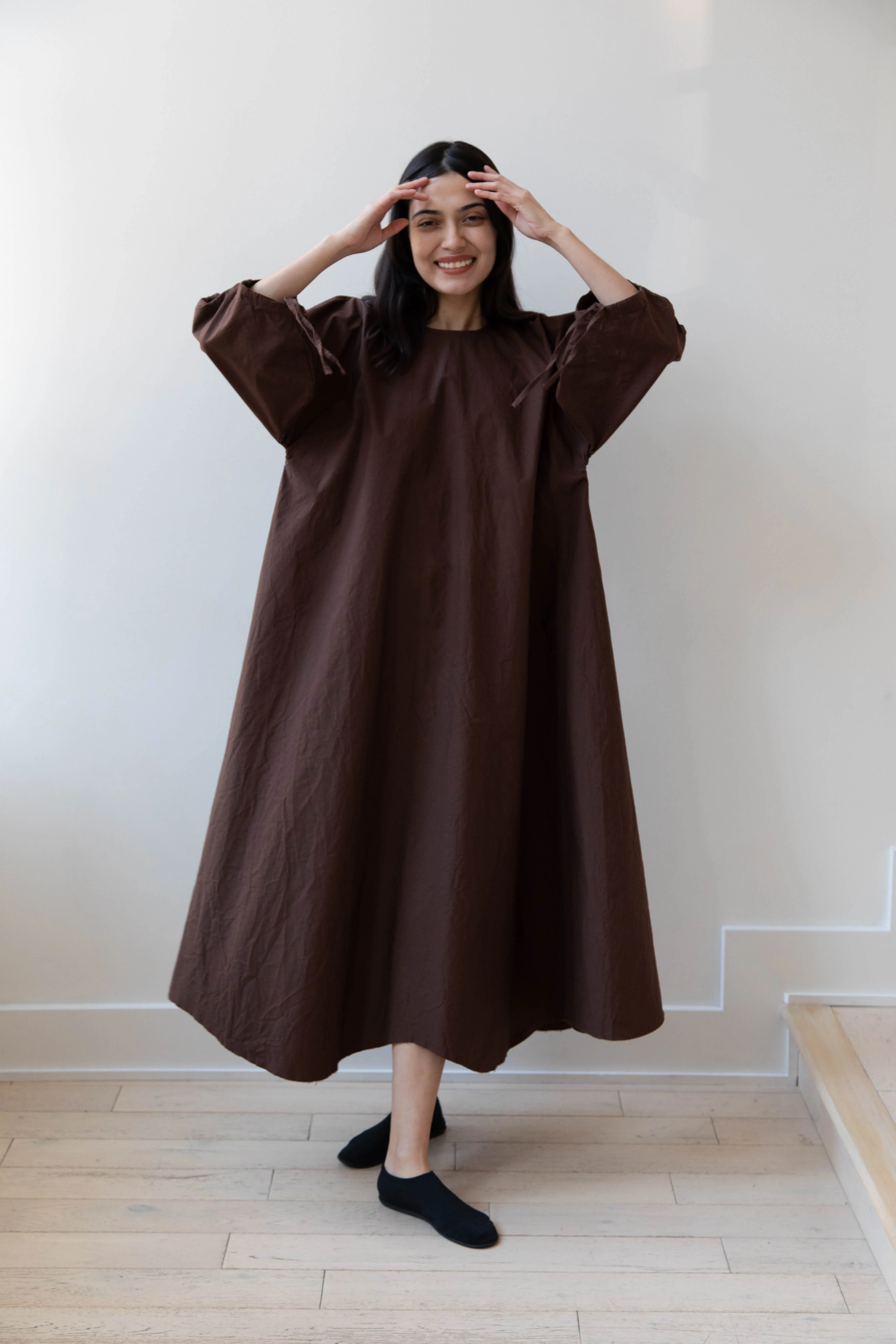 Risa Nakamura | Dress W in Chestnut Brown - Image 20