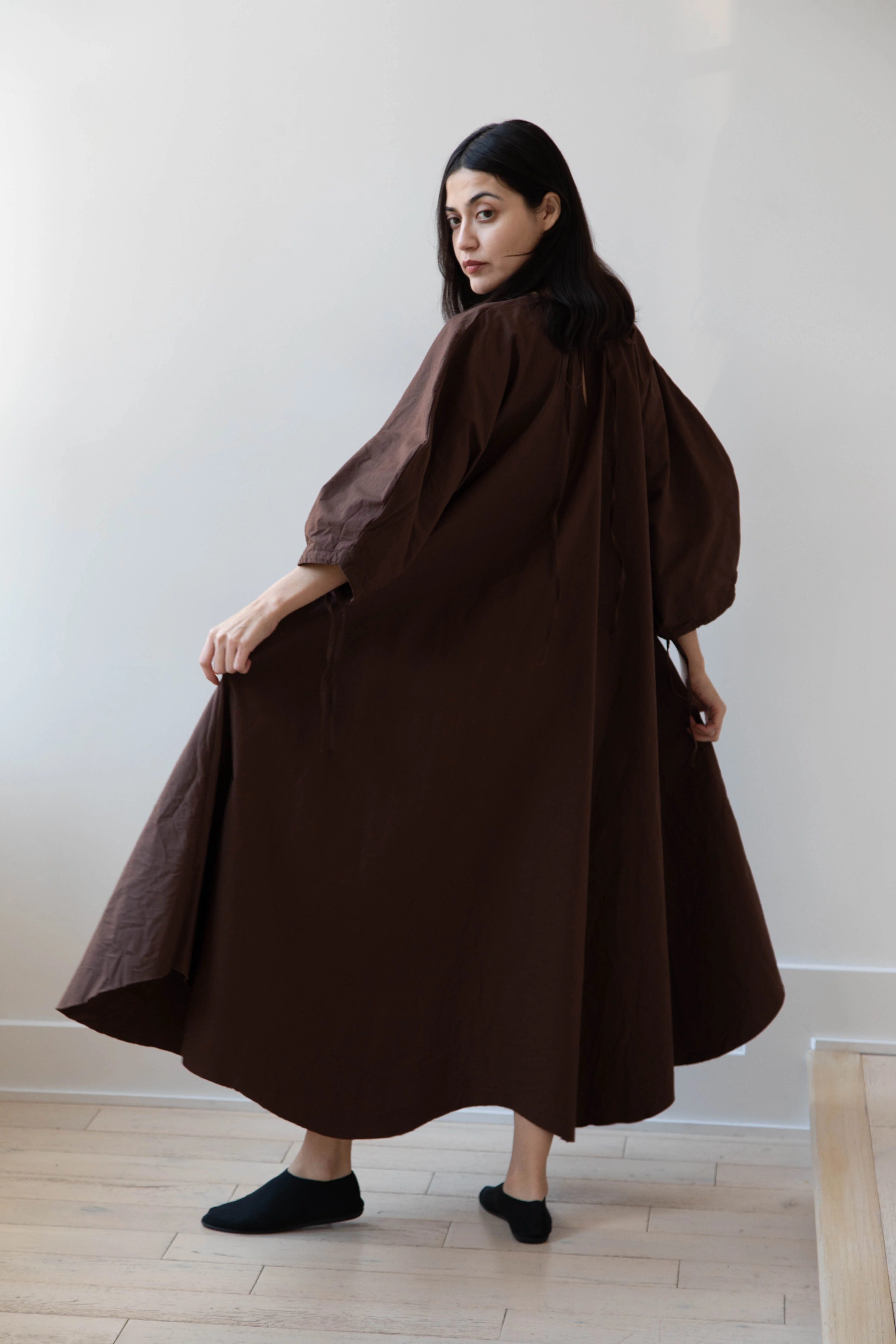 Risa Nakamura | Dress W in Chestnut Brown - Image 23