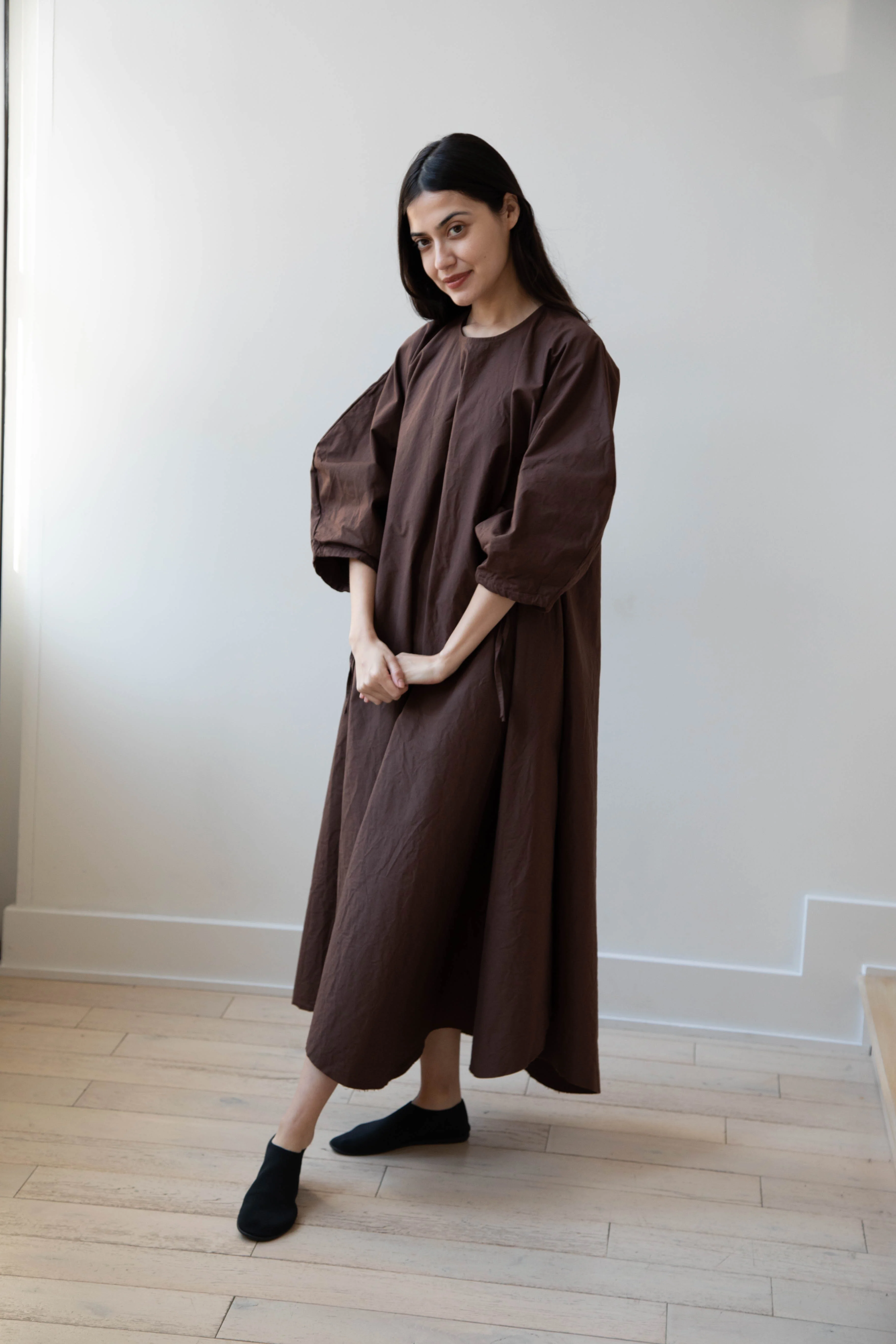 Risa Nakamura | Dress W in Chestnut Brown - Image 26