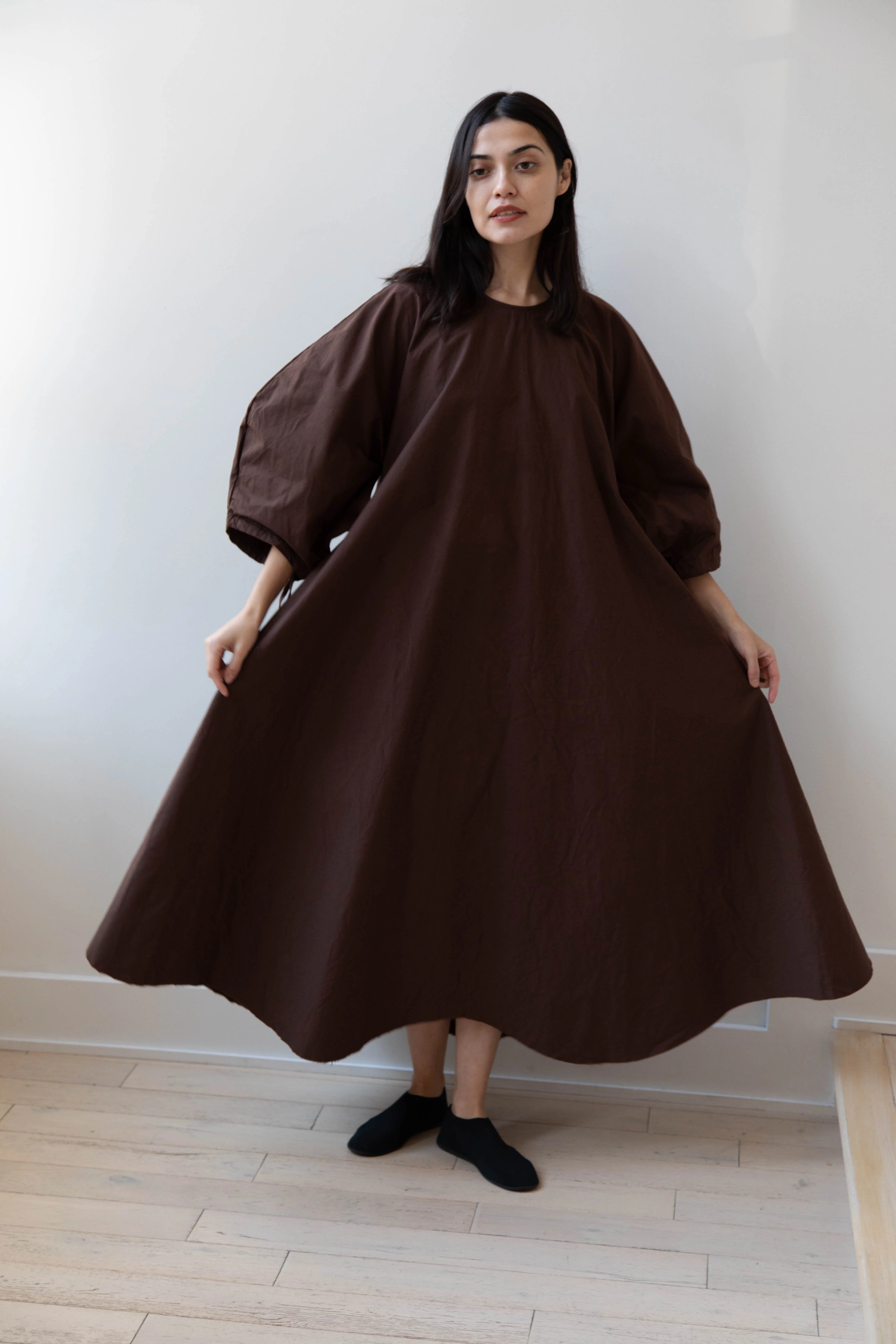 Risa Nakamura | Dress W in Chestnut Brown - Image 3