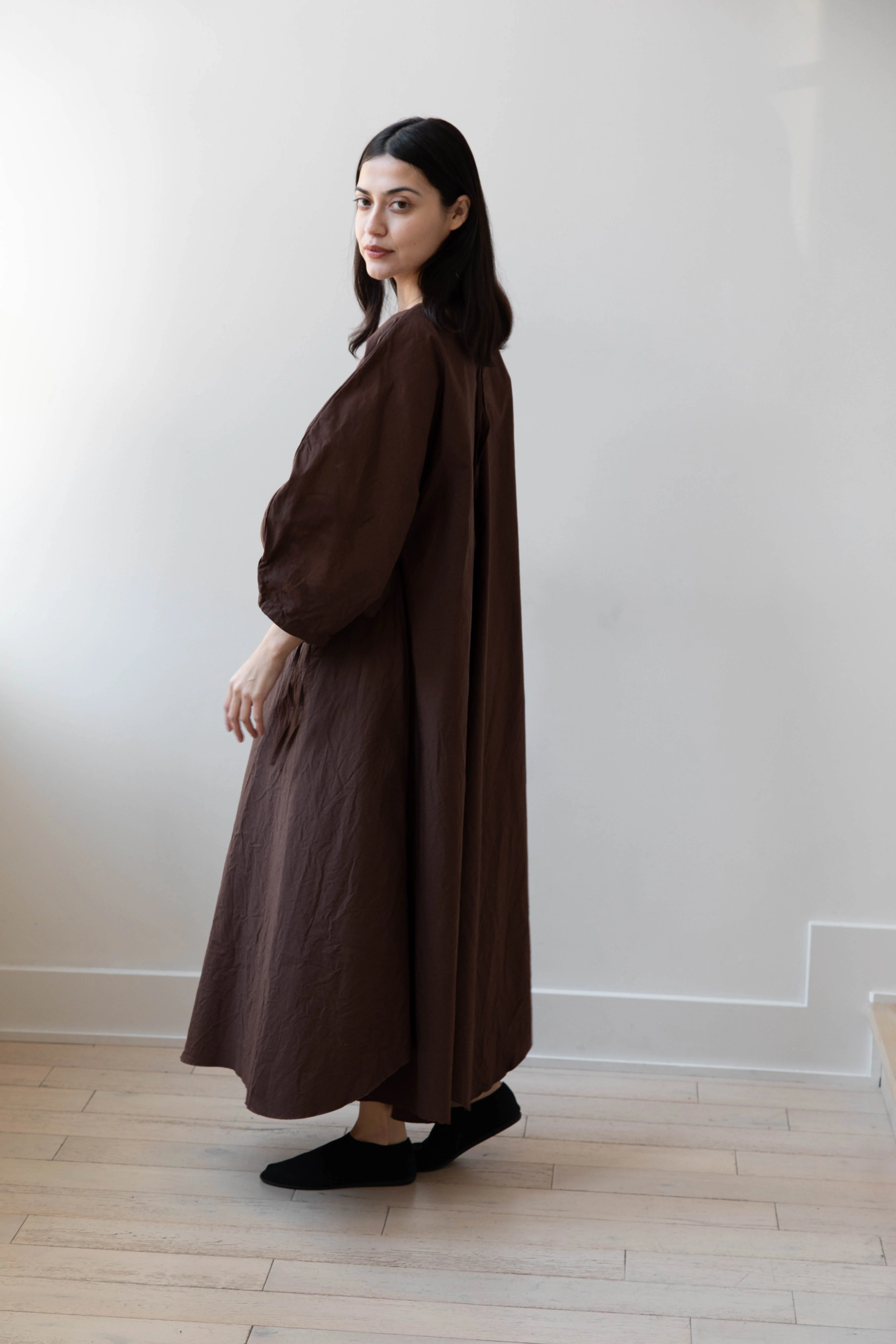 Risa Nakamura | Dress W in Chestnut Brown - Image 6