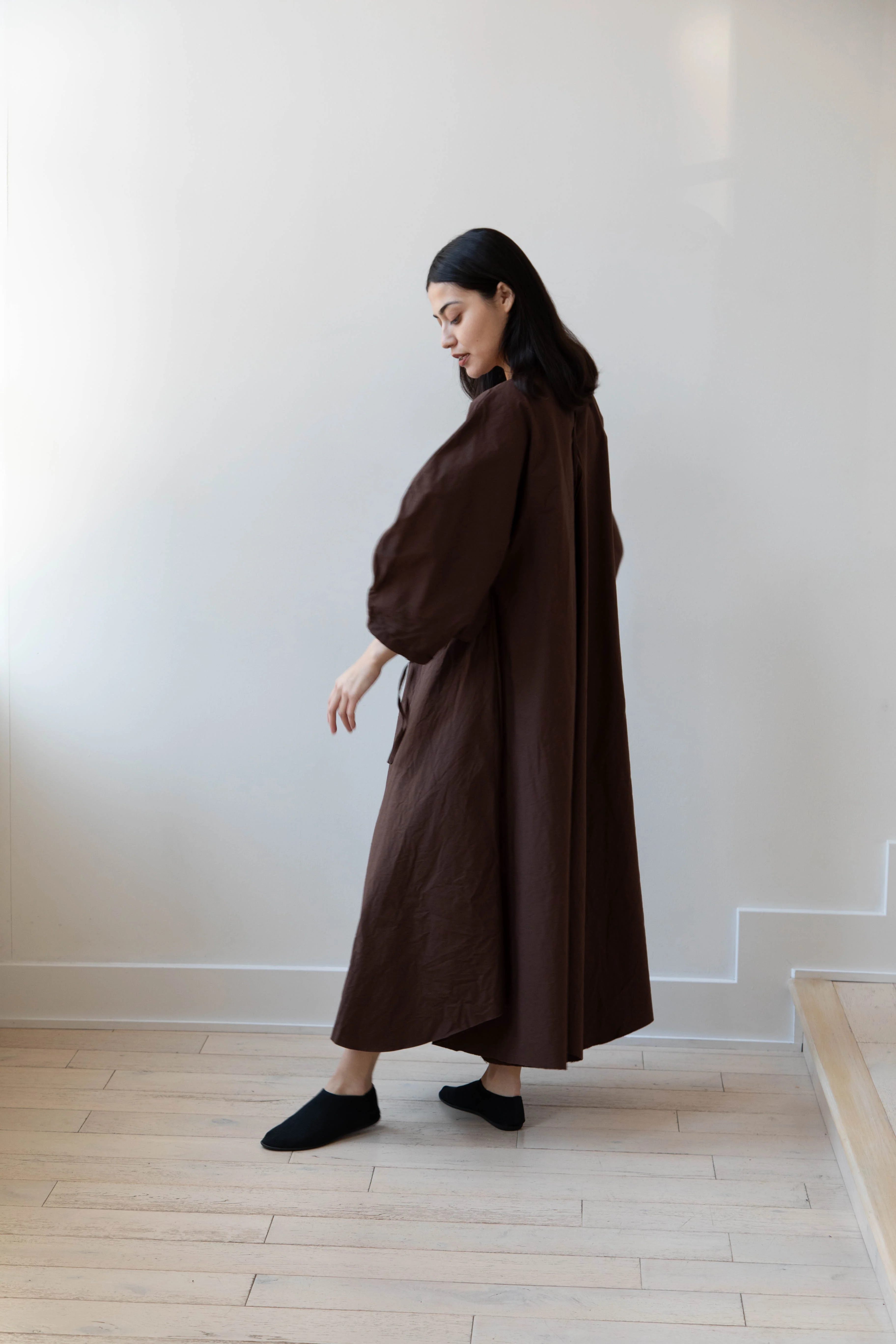 Risa Nakamura | Dress W in Chestnut Brown - Image 7