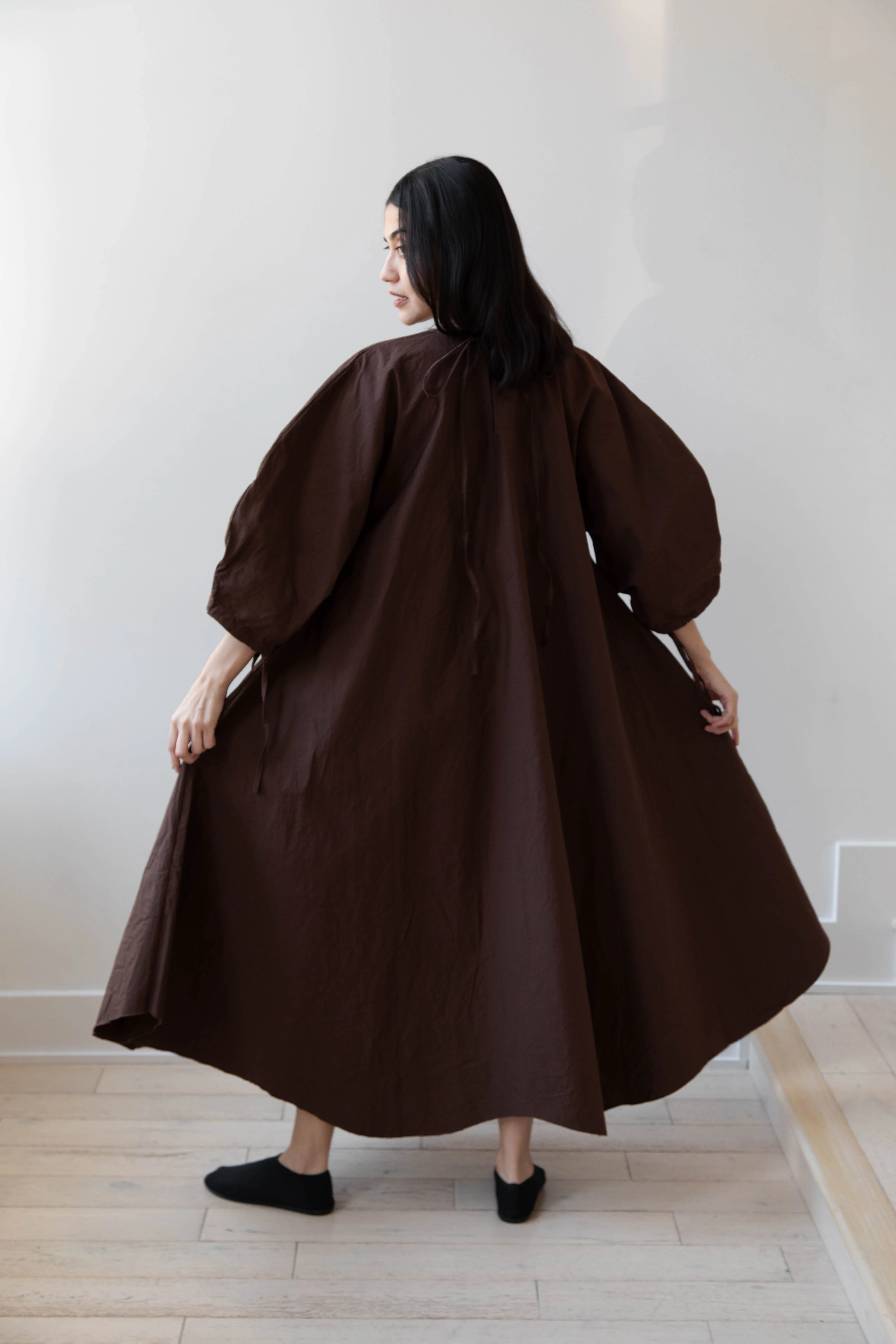 Risa Nakamura | Dress W in Chestnut Brown - Image 9