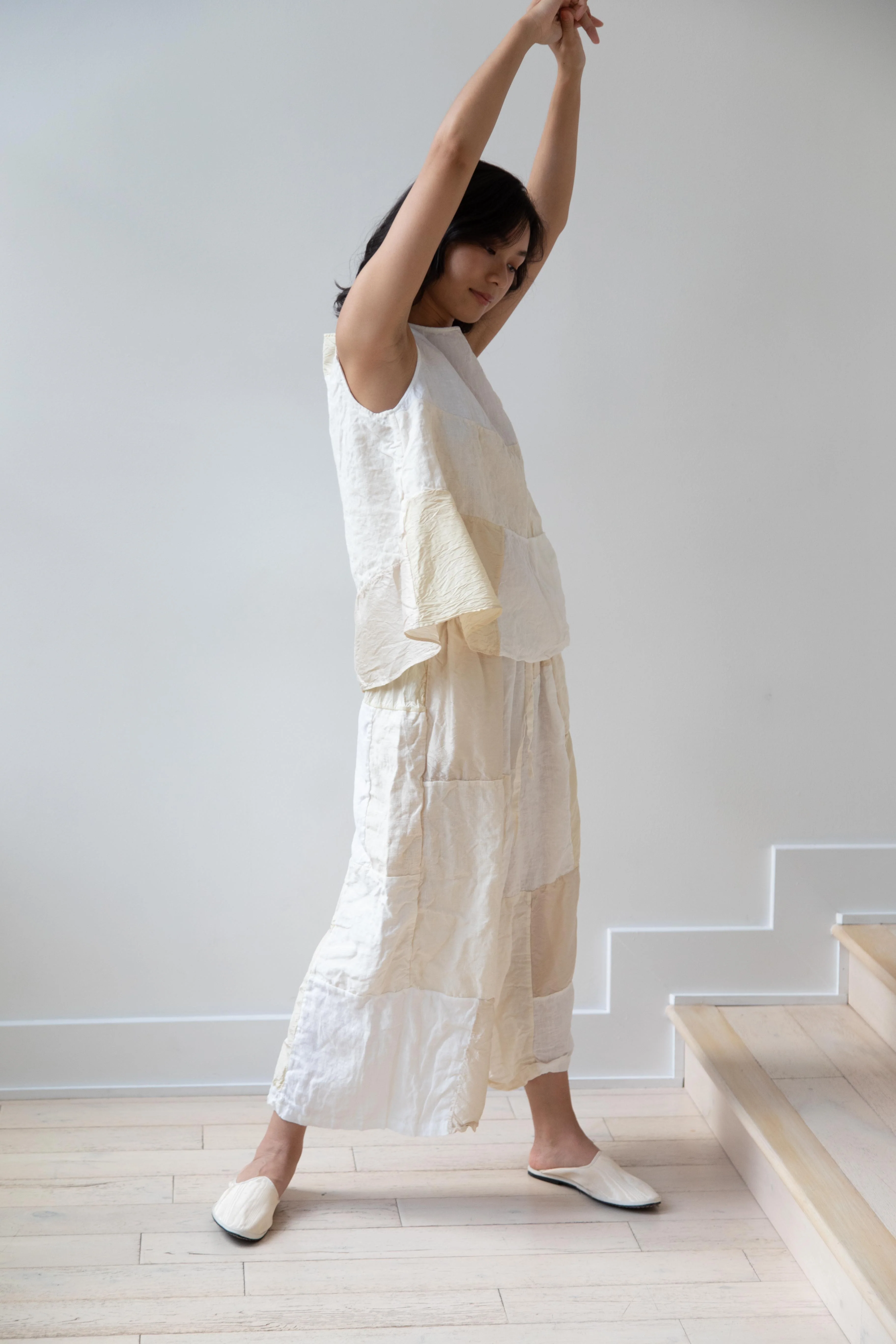 Risa Nakamura | Matsukaze Tank Top in Cream - Image 10