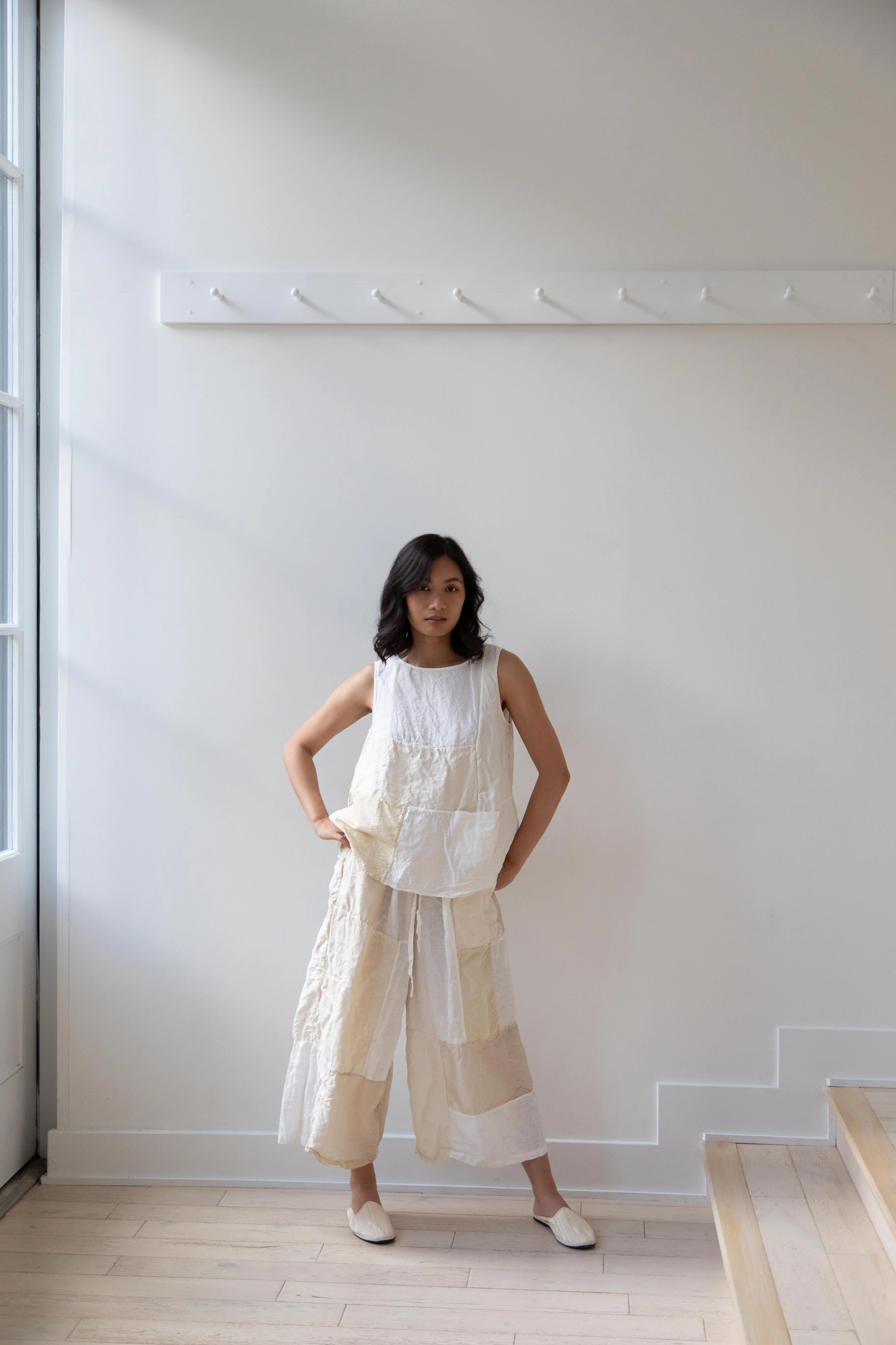 Risa Nakamura | Matsukaze Tank Top in Cream - Image 18