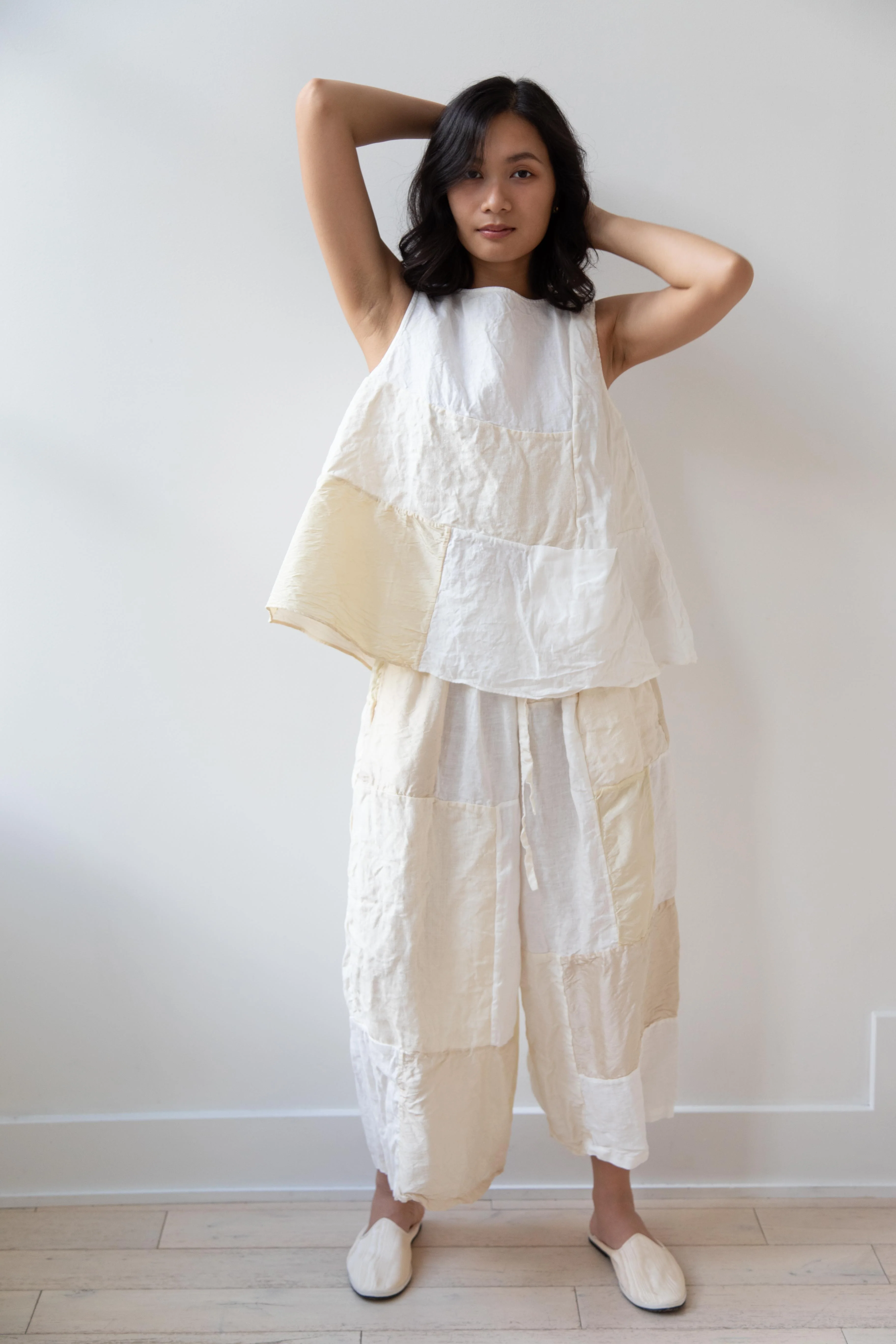 Risa Nakamura | Matsukaze Tank Top in Cream - Image 37