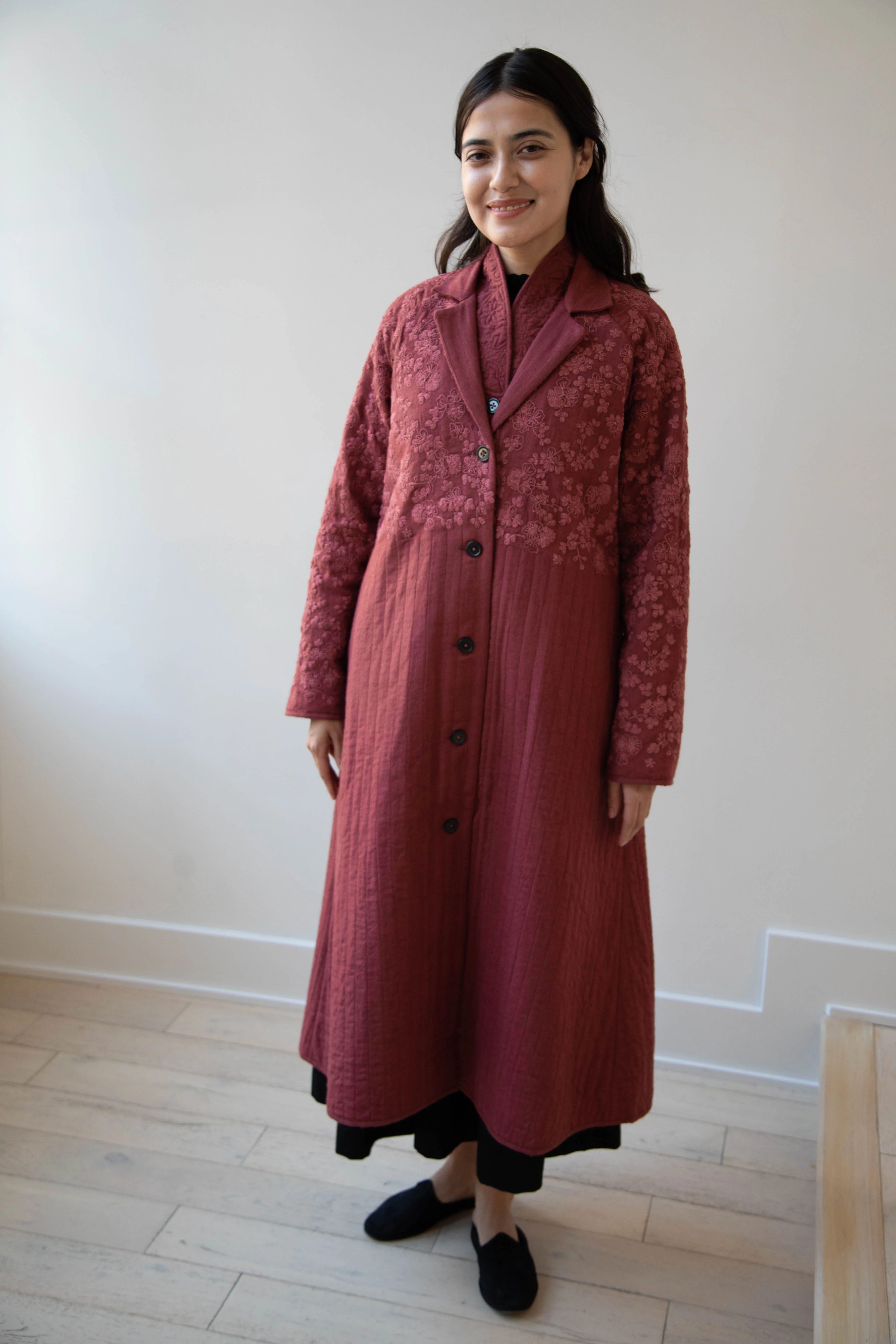 Rubia & Neel | Rita Coat in Dark Brick - Image 62