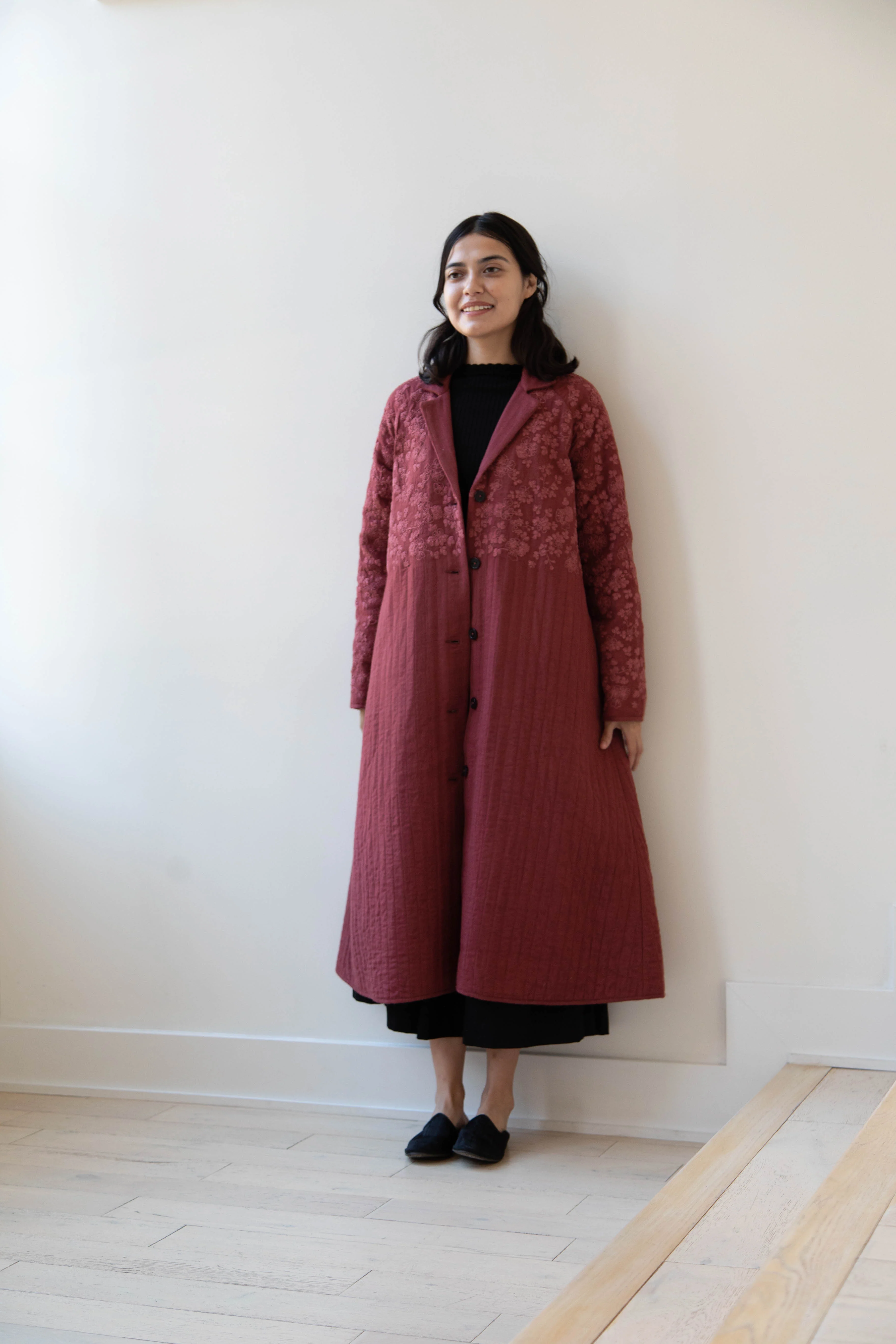 Rubia & Neel | Rita Coat in Dark Brick - Image 68