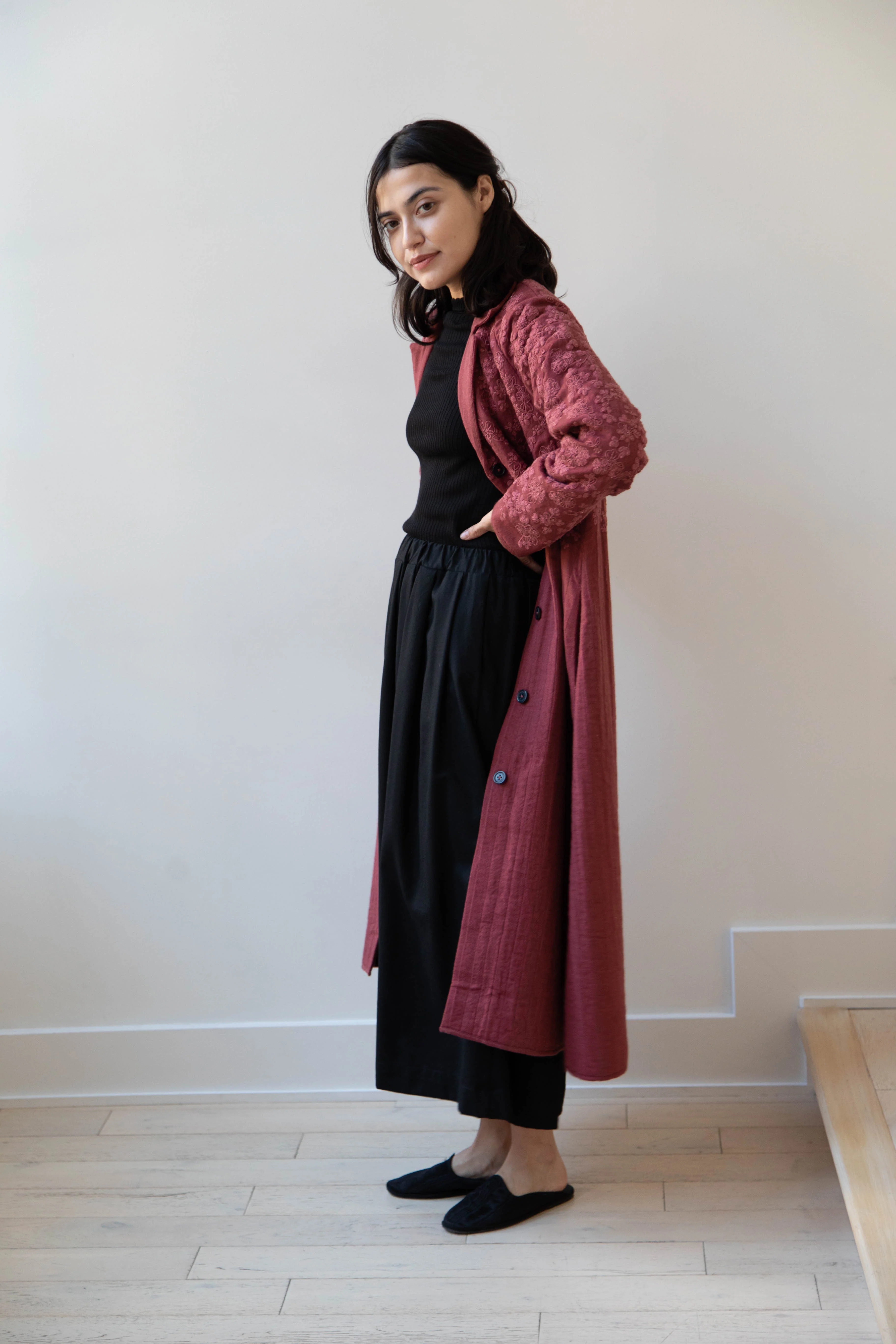 Rubia & Neel | Rita Coat in Dark Brick - Image 71