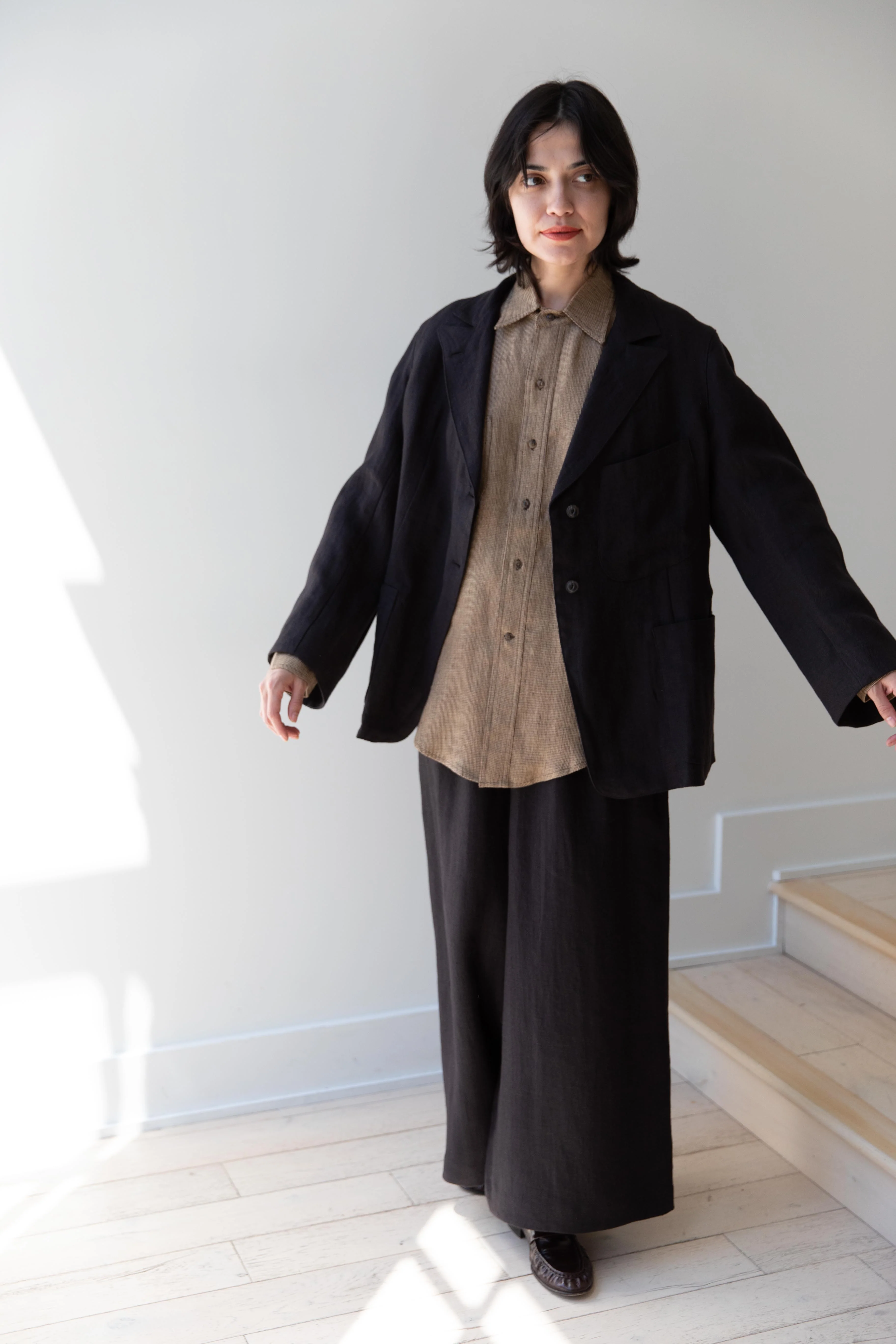 Samuel Snider | Fetherston Jacket in Black Herringbone - Image 11