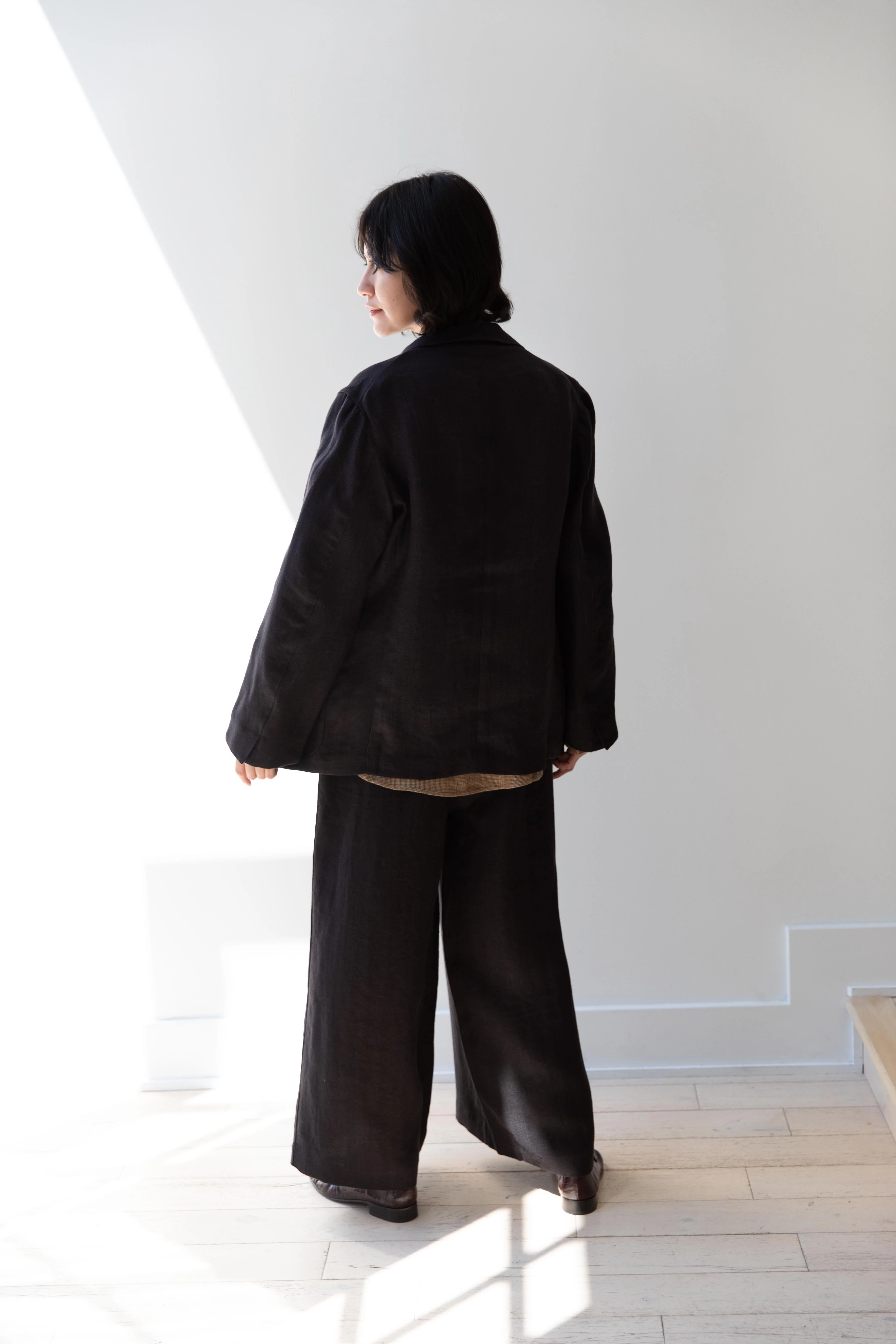 Samuel Snider | Fetherston Jacket in Black Herringbone - Image 14