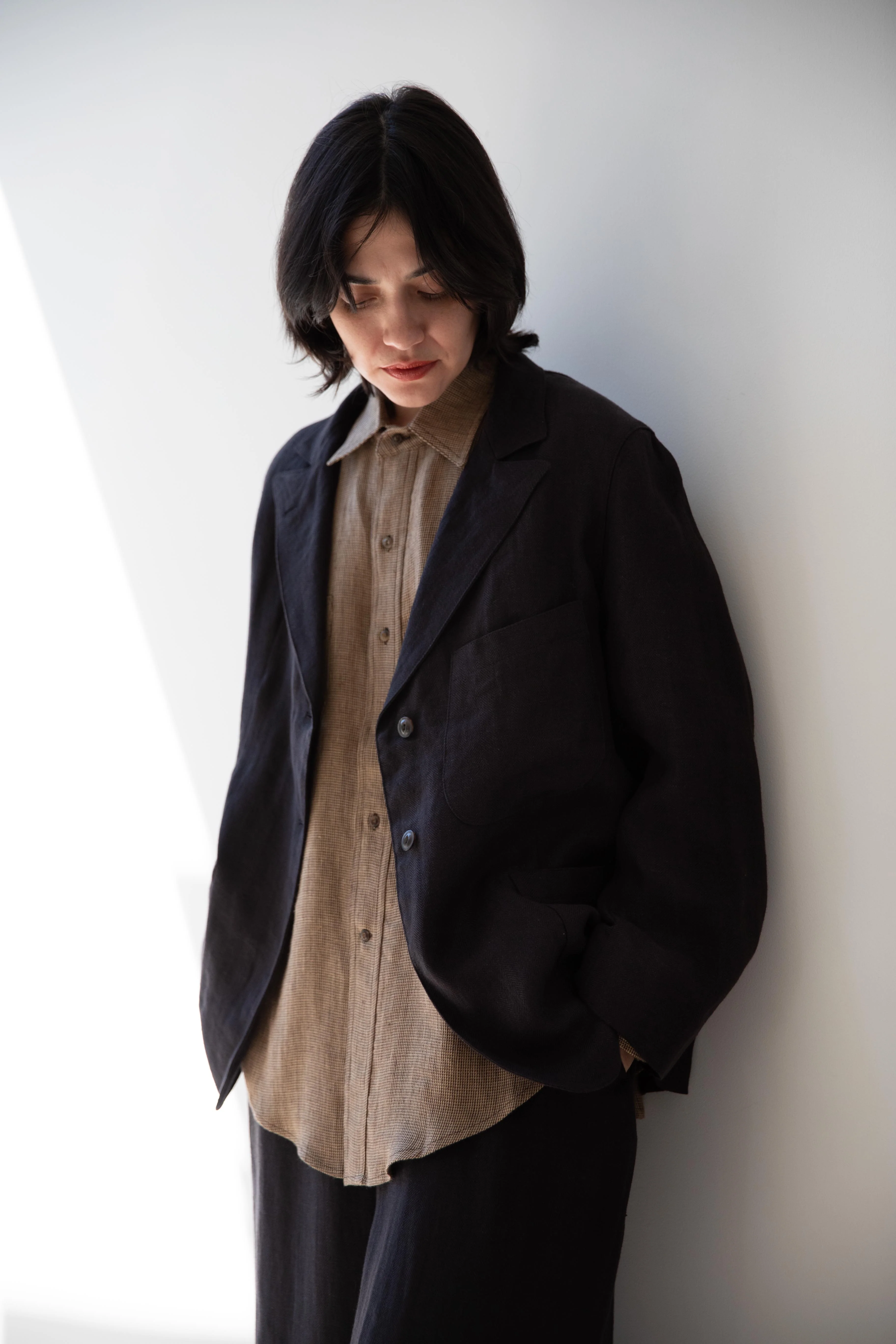 Samuel Snider | Fetherston Jacket in Black Herringbone - Image 20