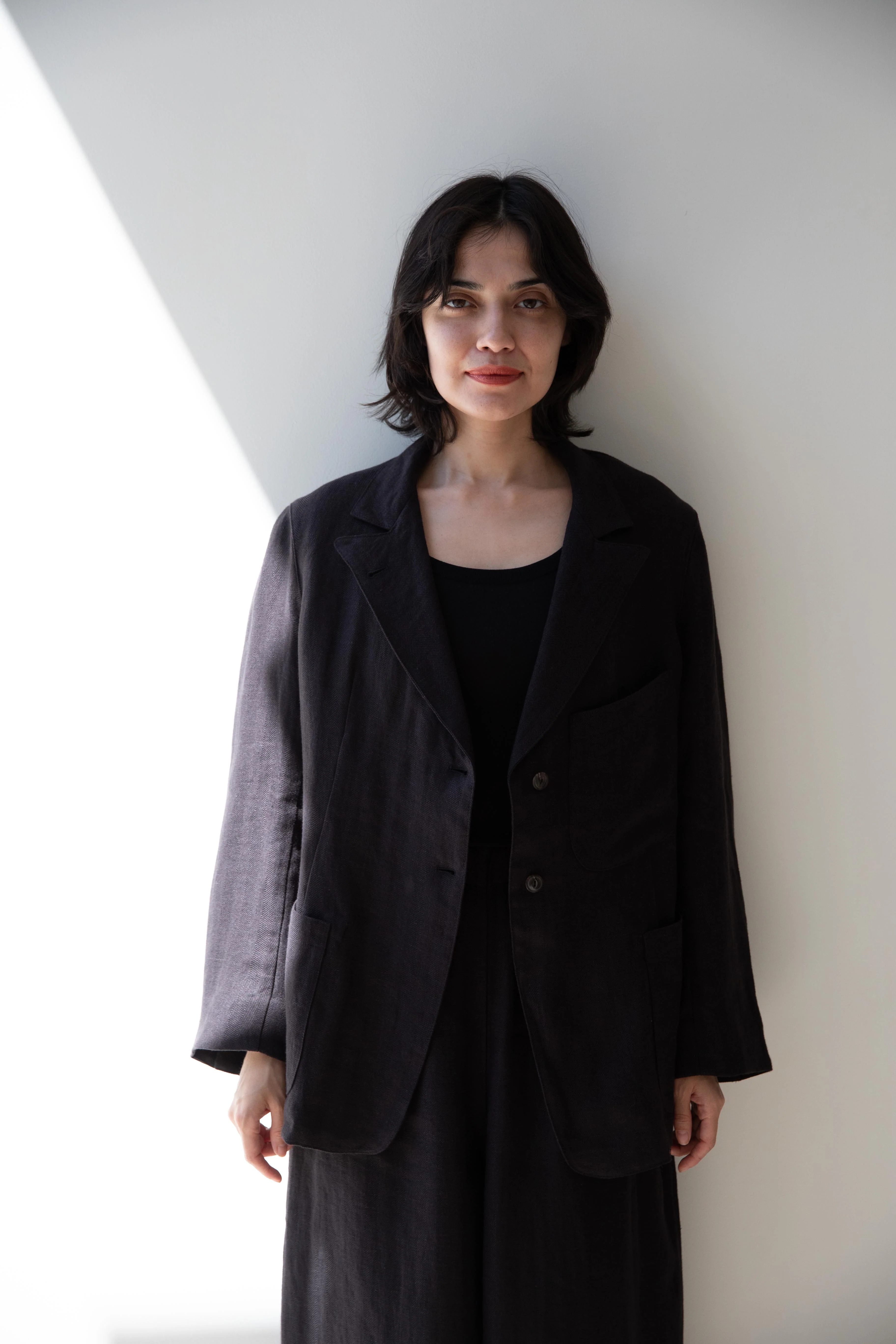Samuel Snider | Fetherston Jacket in Black Herringbone - Image 26