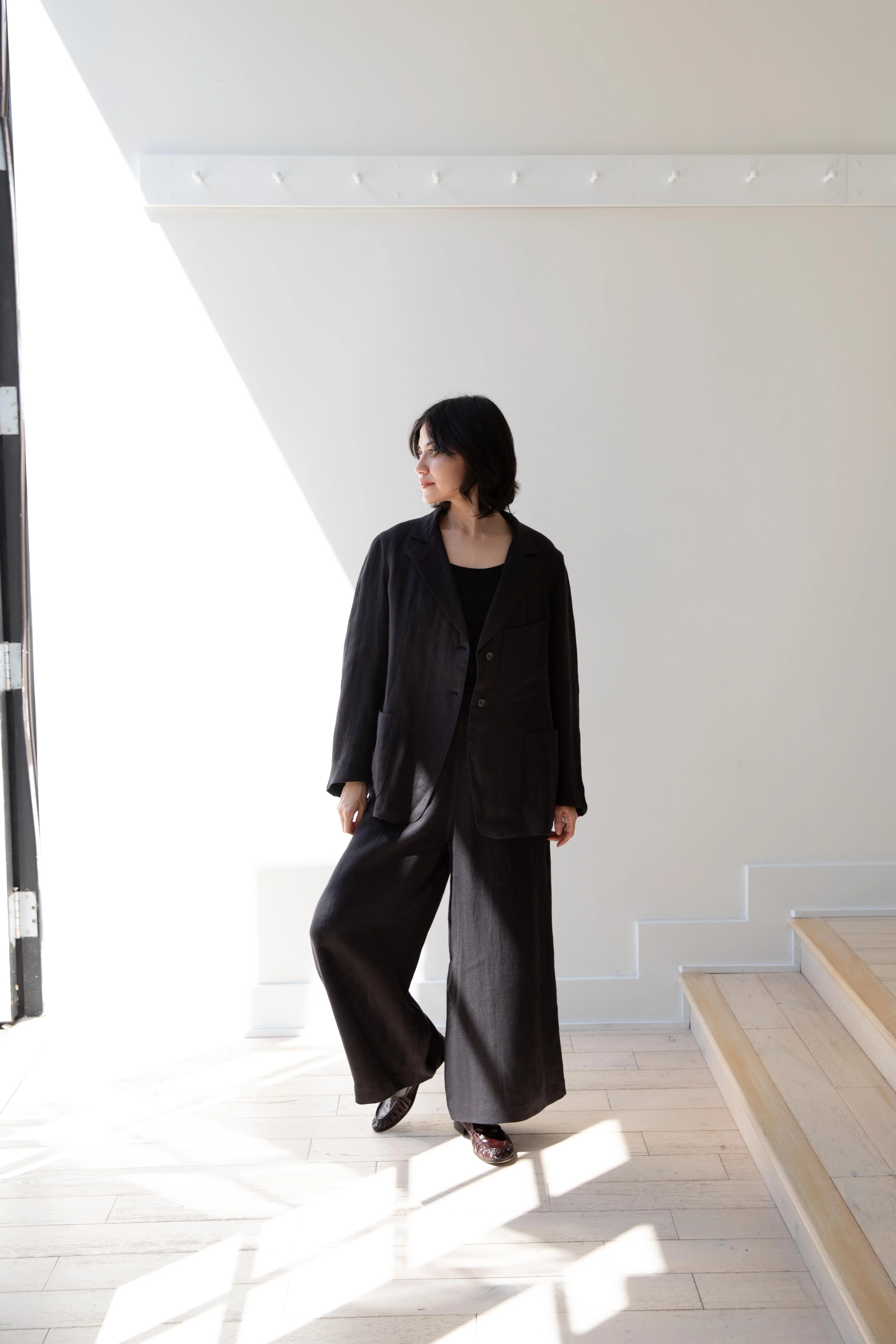 Samuel Snider | Fetherston Jacket in Black Herringbone - Image 31