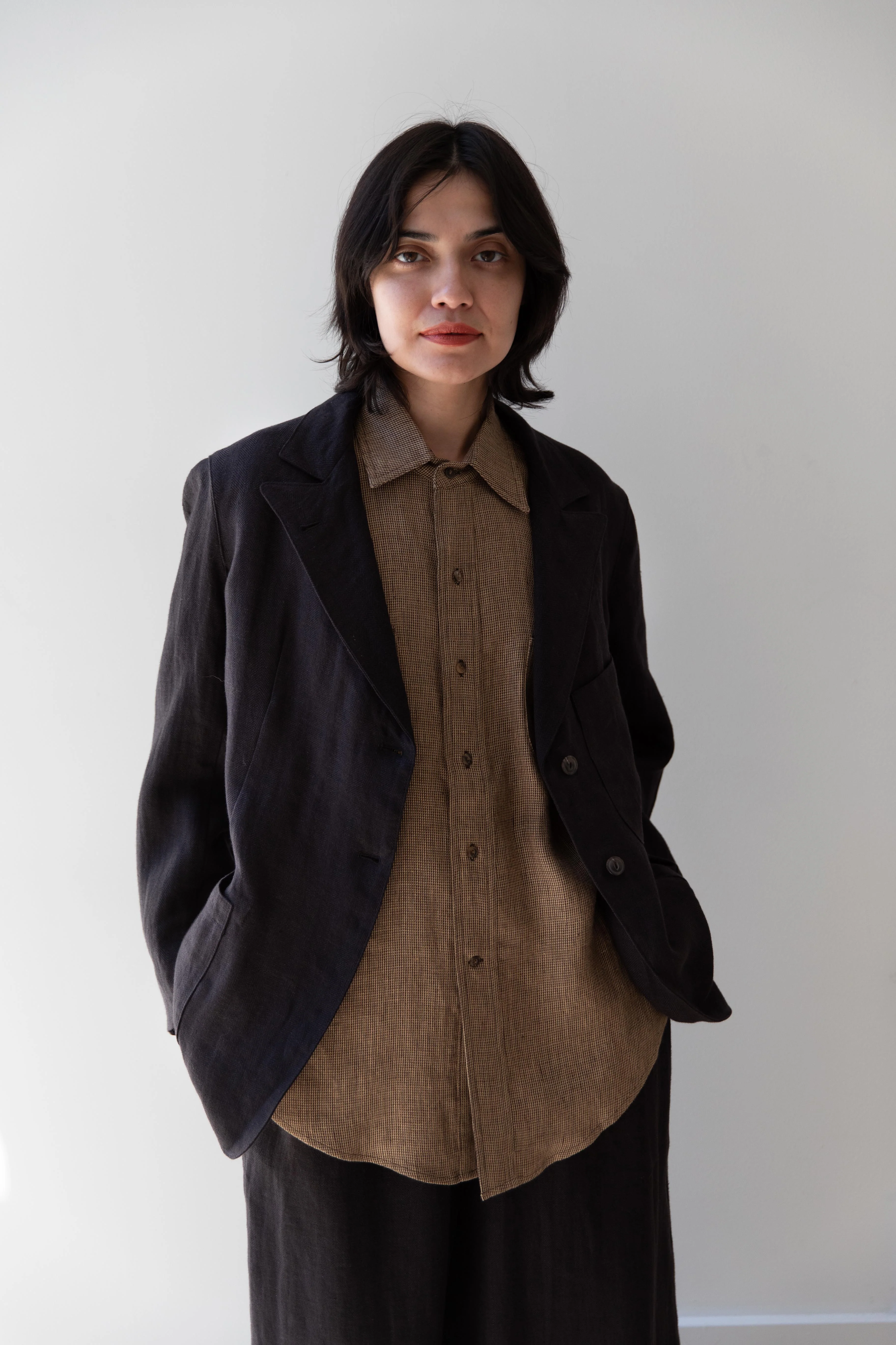Samuel Snider | Fetherston Jacket in Black Herringbone - Image 6