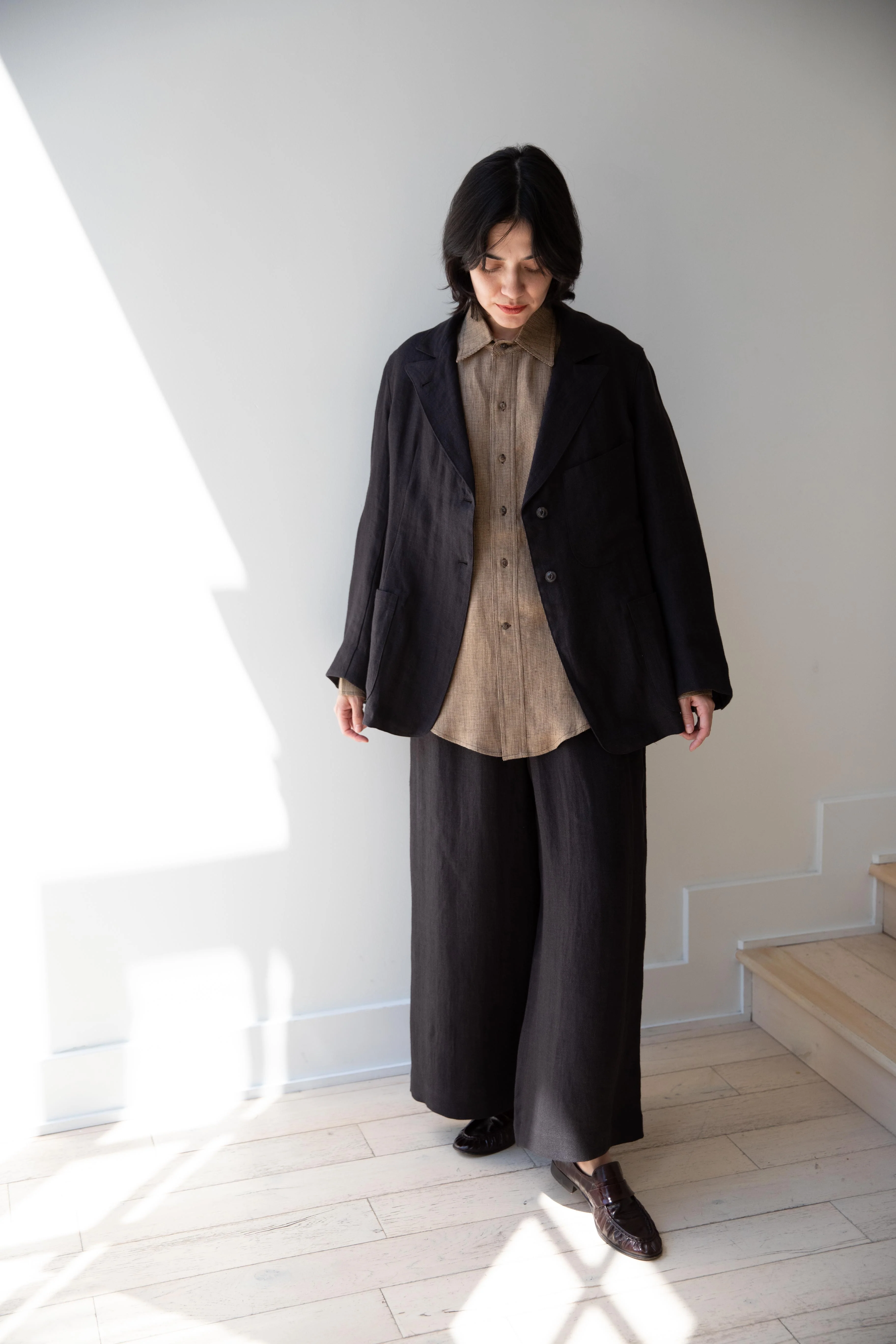 Samuel Snider | Fetherston Jacket in Black Herringbone - Image 9