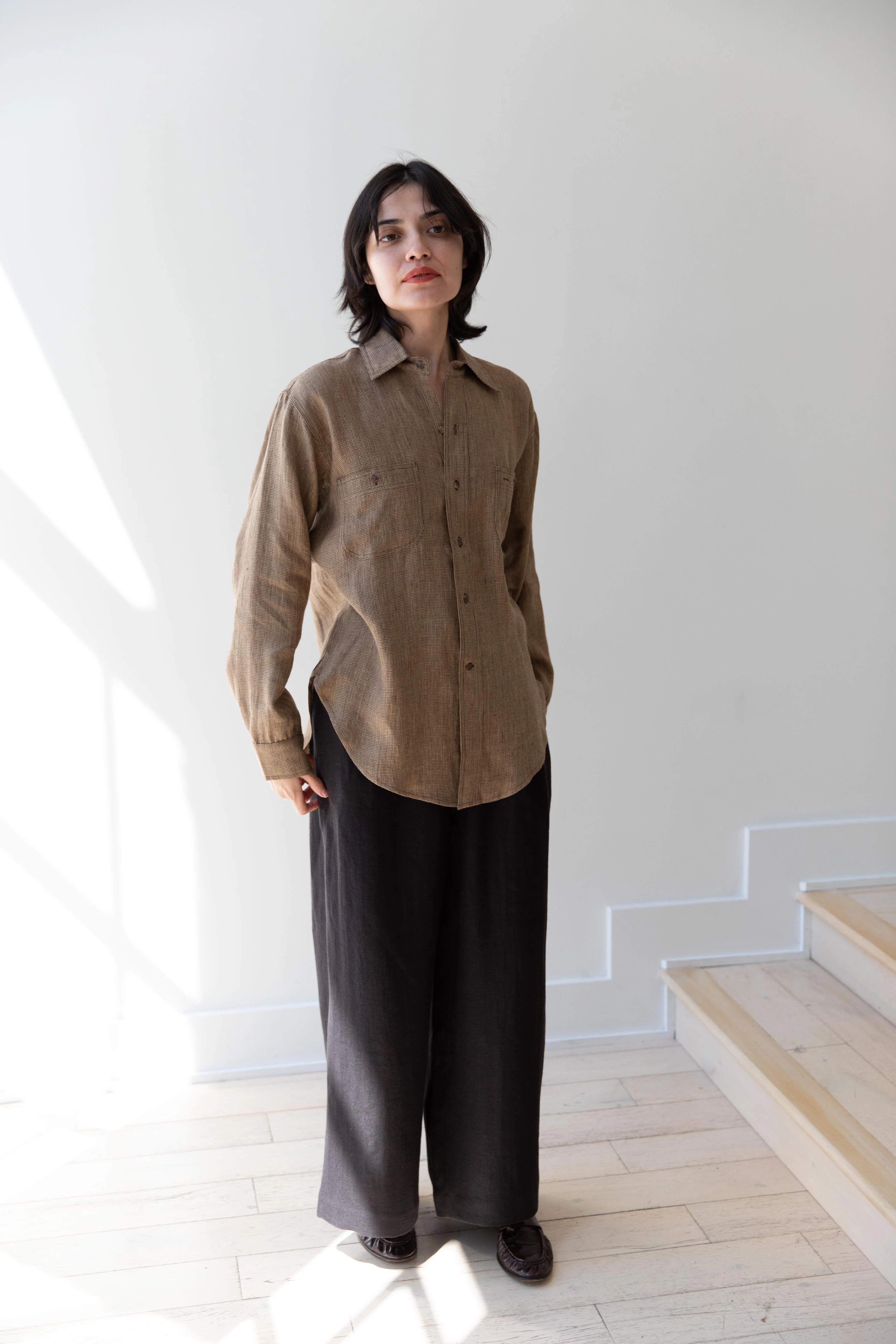 Samuel Snider | Lolo Shirt in Miniature Houndstooth - Image 27