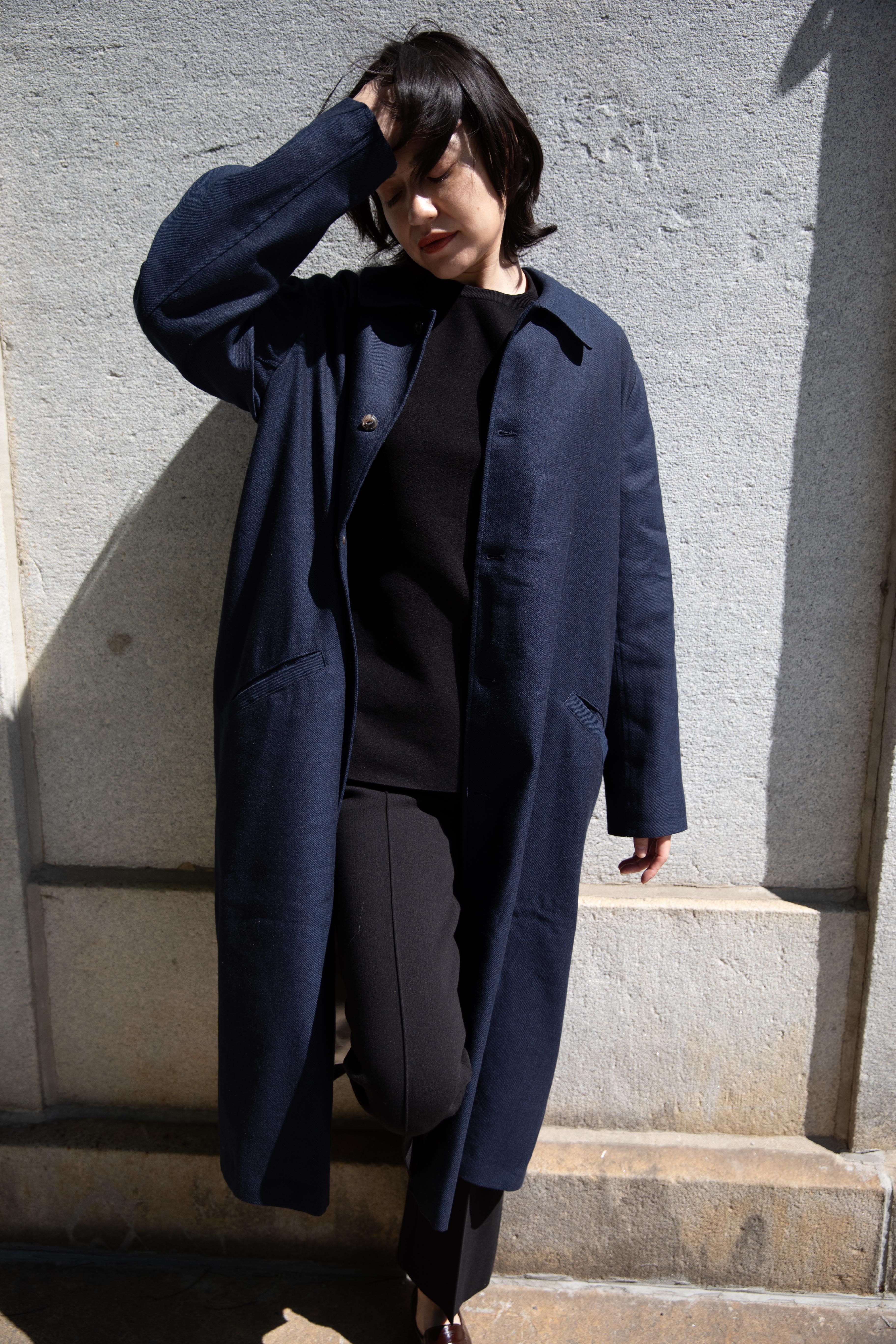 Samuel Snider | Odile Coat in Midnight - Image 15