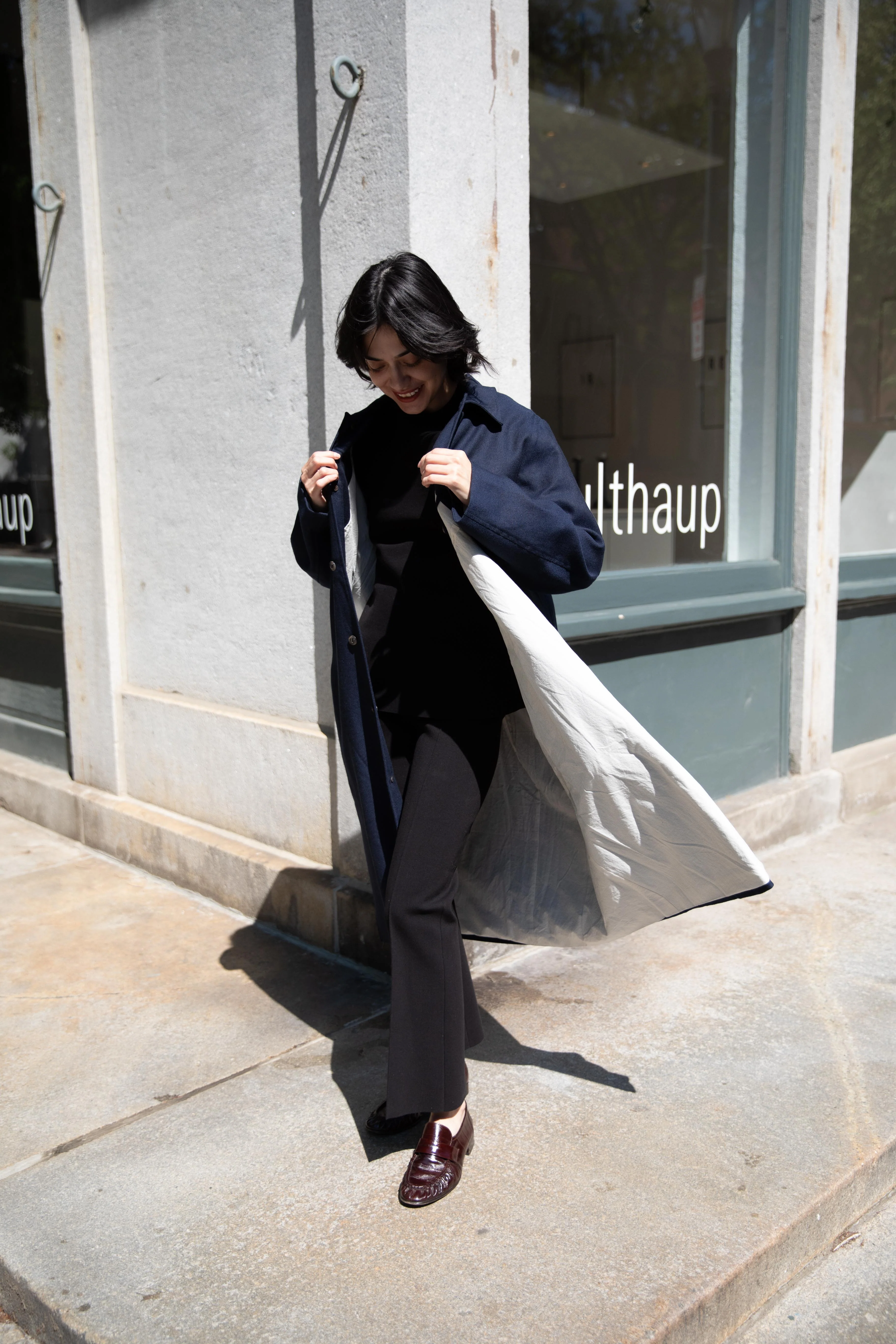 Samuel Snider | Odile Coat in Midnight - Image 4