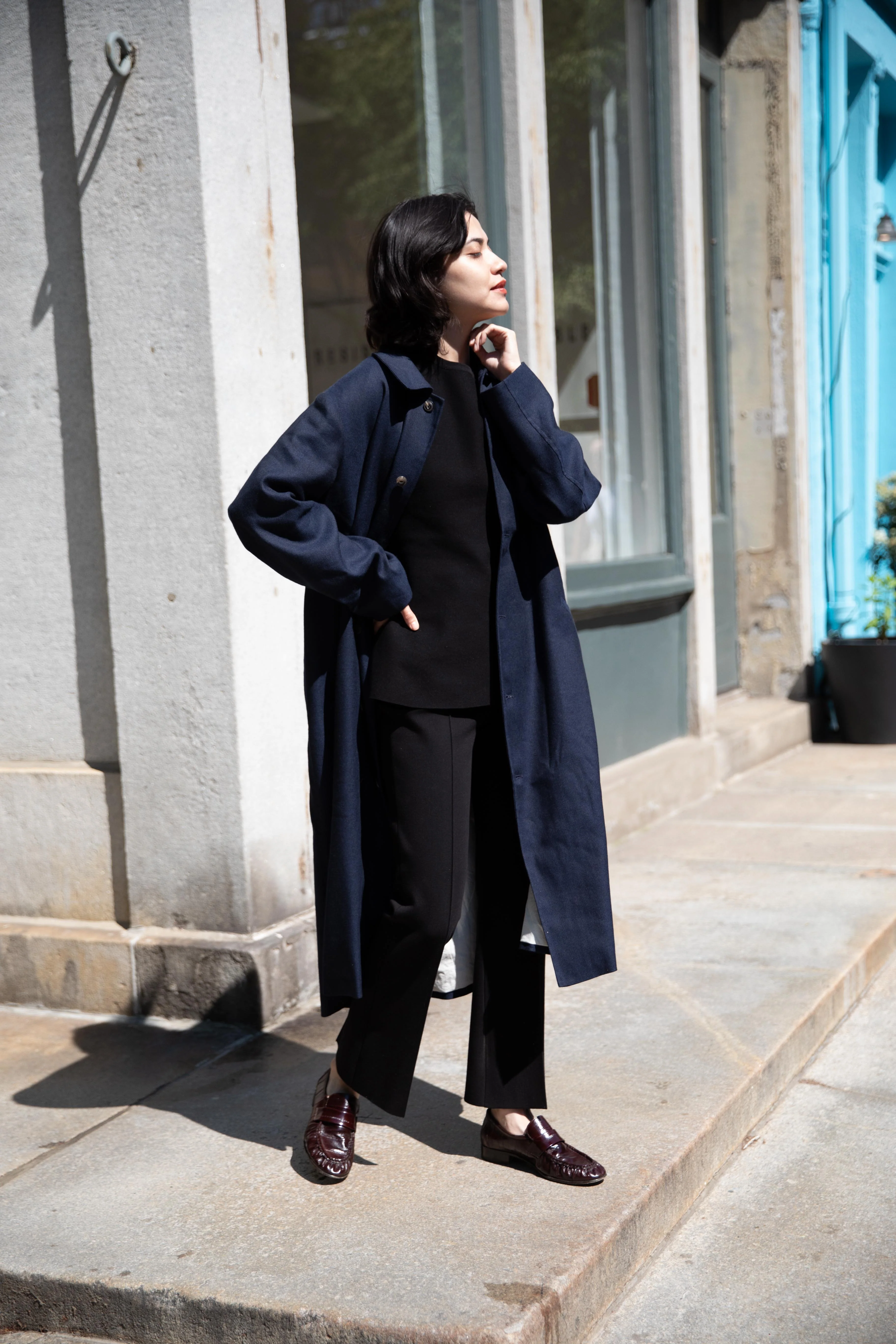 Samuel Snider | Odile Coat in Midnight - Image 6