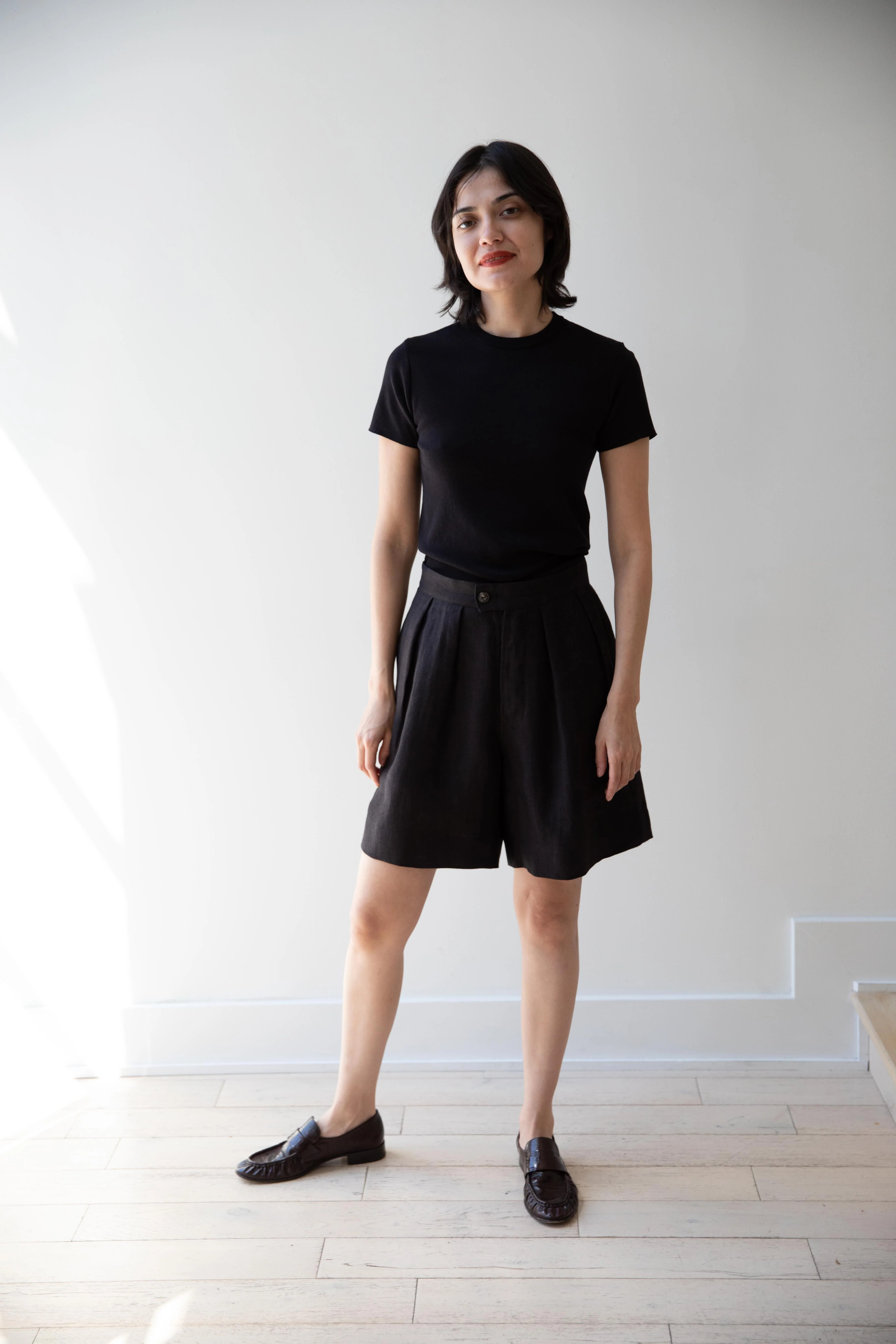 Samuel Snider | Triangle Shorts in Black Herringbone - Image 44