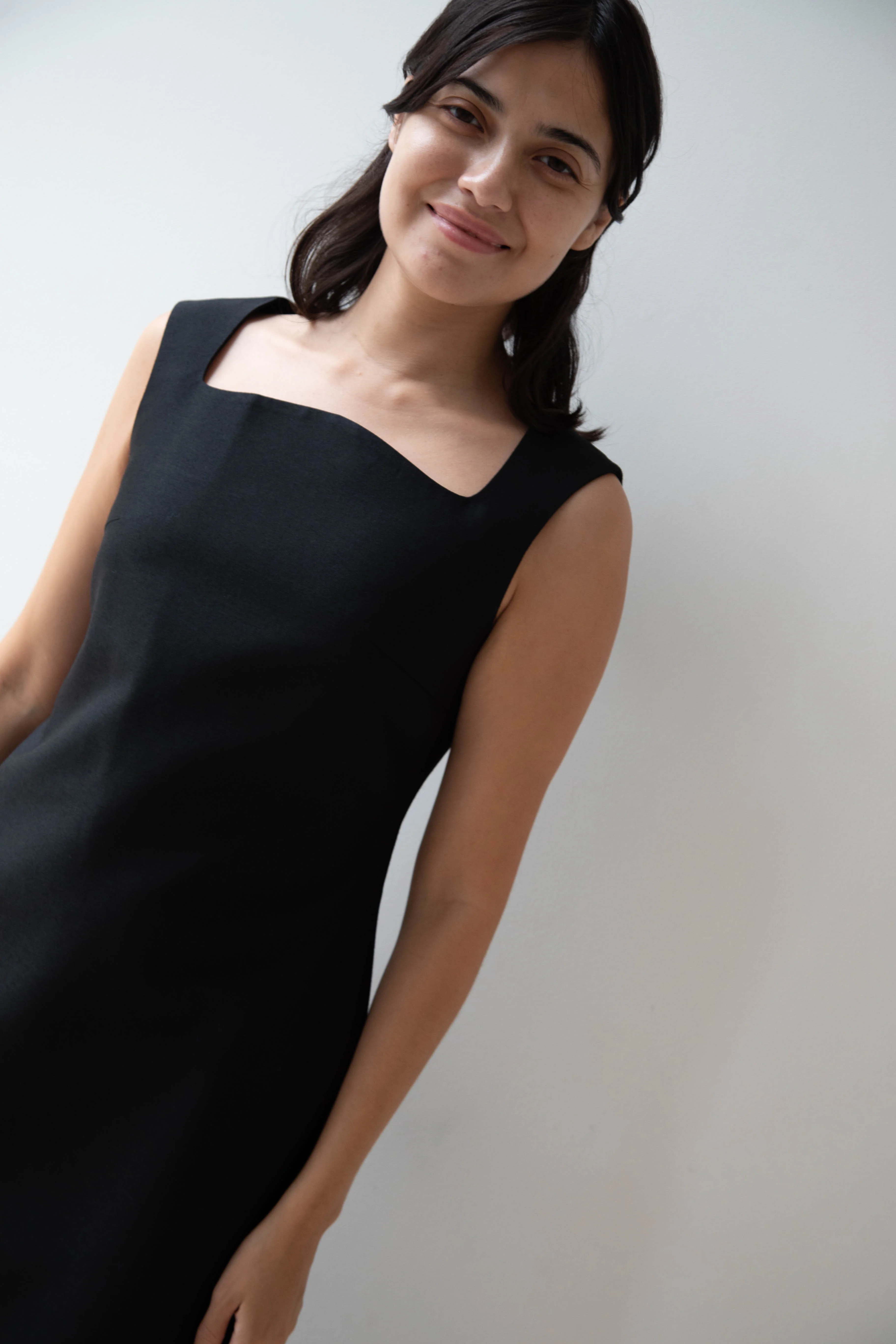 Sandbeige | Birkin Dress in Black - Image 28