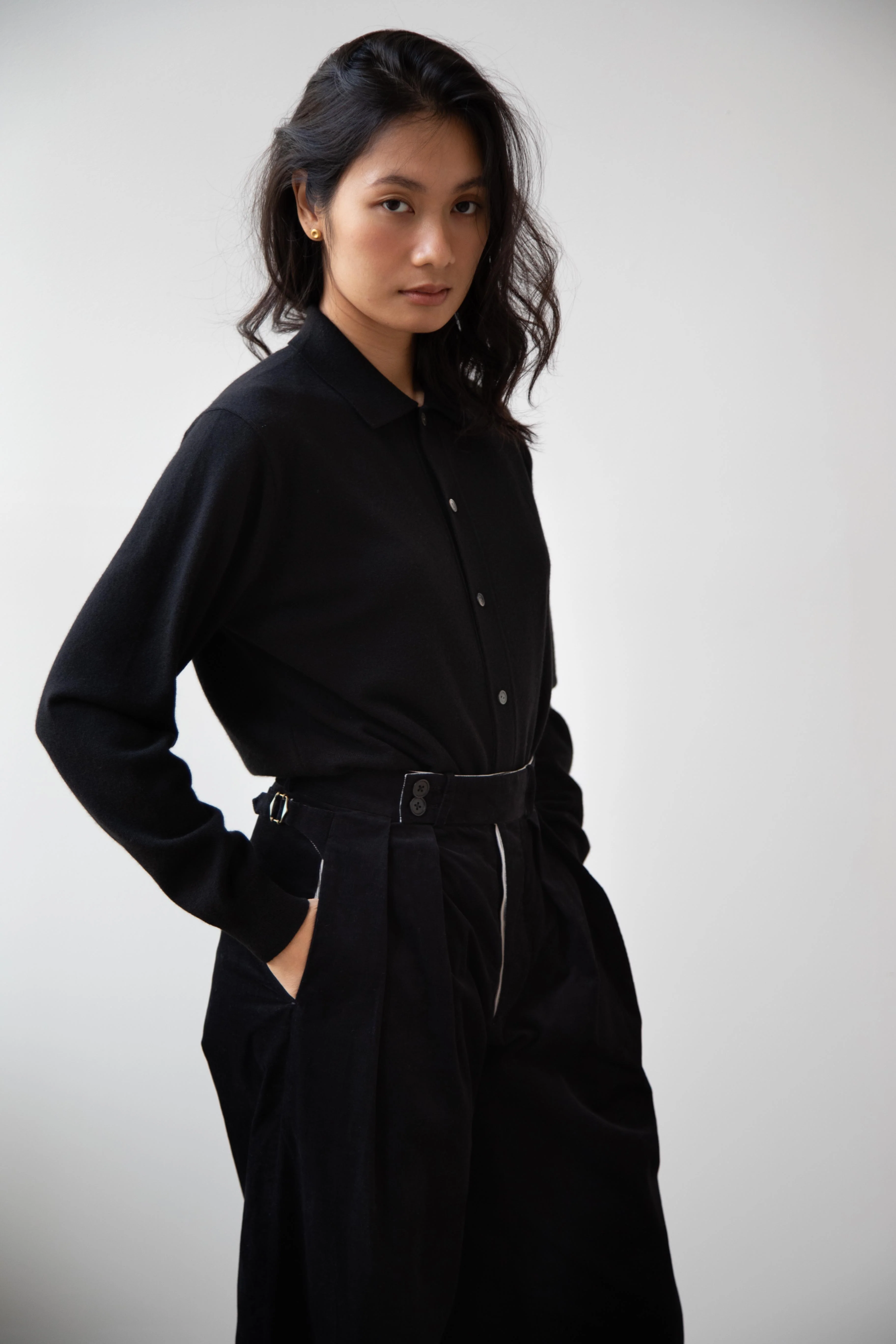 Seventyfive | College Bags in Black Corduroy - Image 19