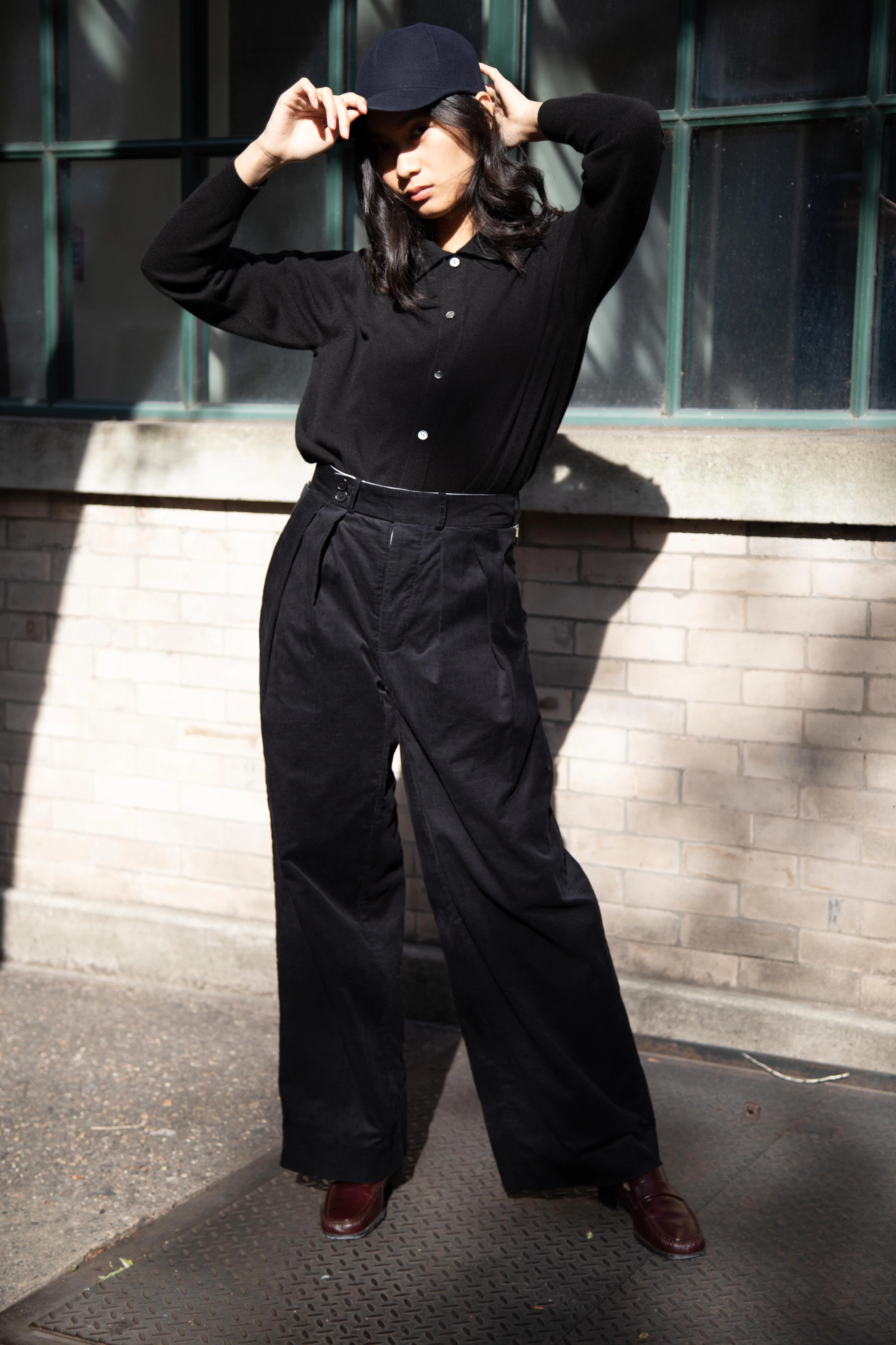 Seventyfive | College Bags in Black Corduroy - Image 43