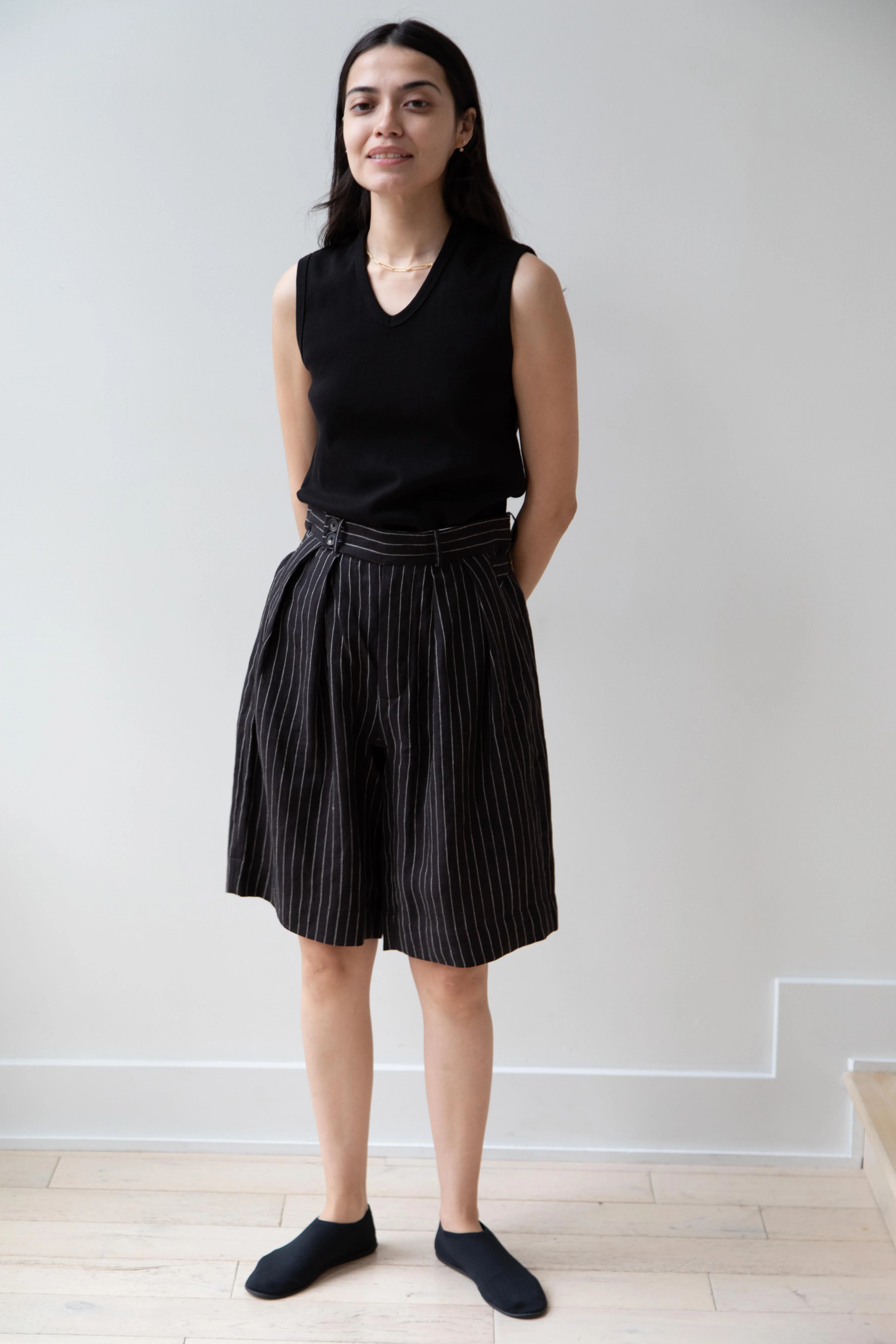 Seventyfive | College Short in Zebra Linen - Image 6