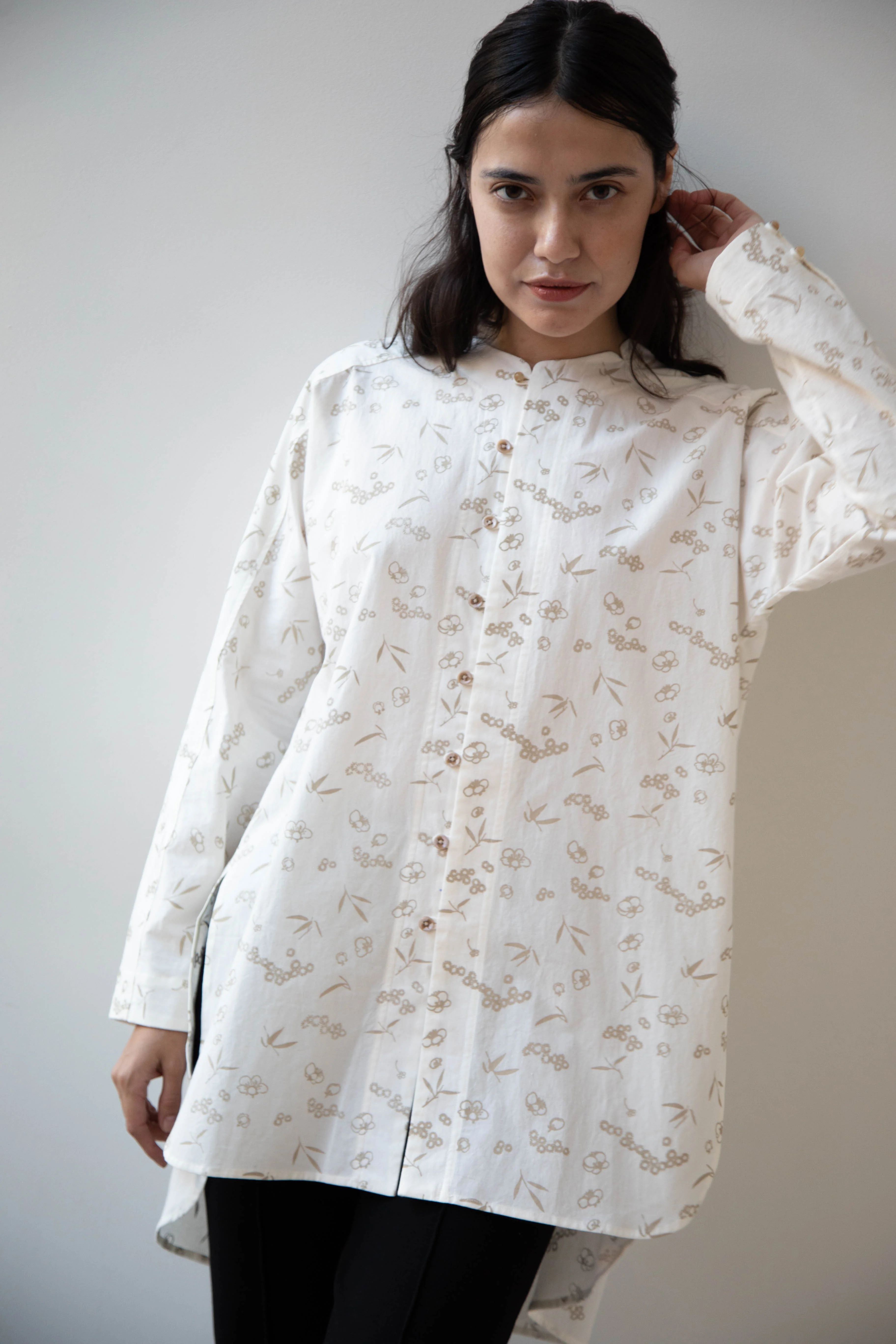 Seventyfive | Printed Petal Shirt - Image 17