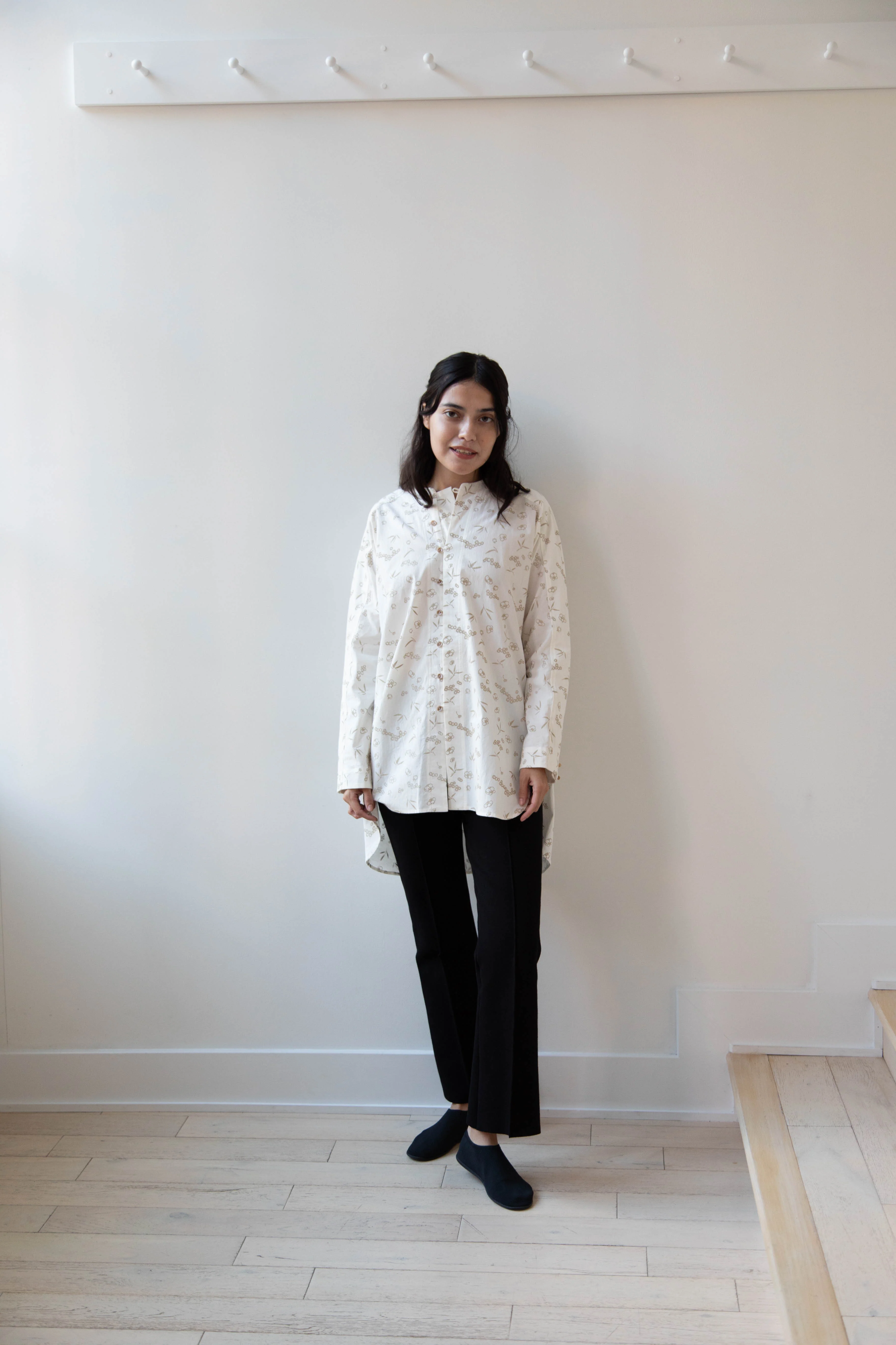 Seventyfive | Printed Petal Shirt - Image 8