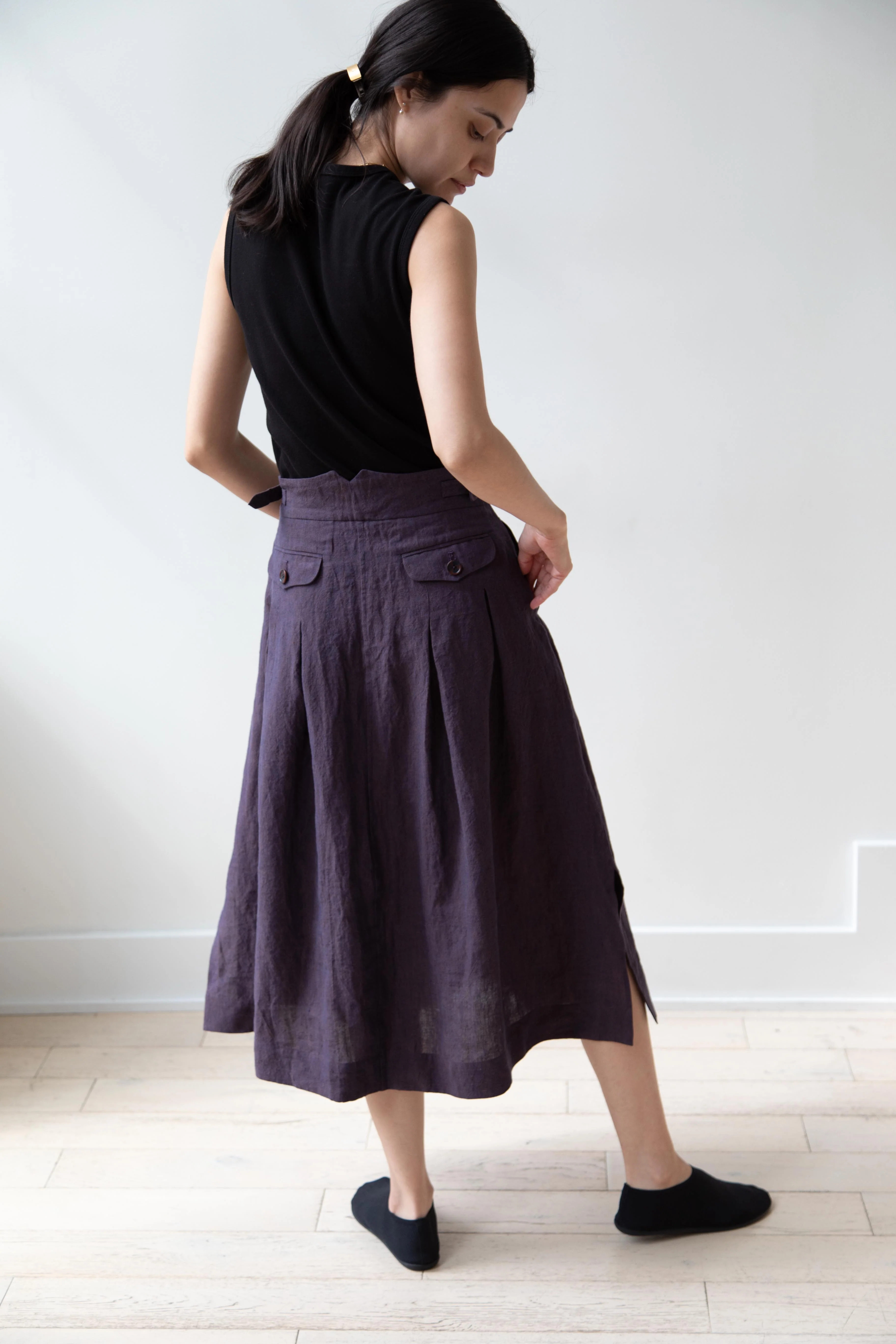 Seventyfive | Weekend Skirt in Plum - Image 22