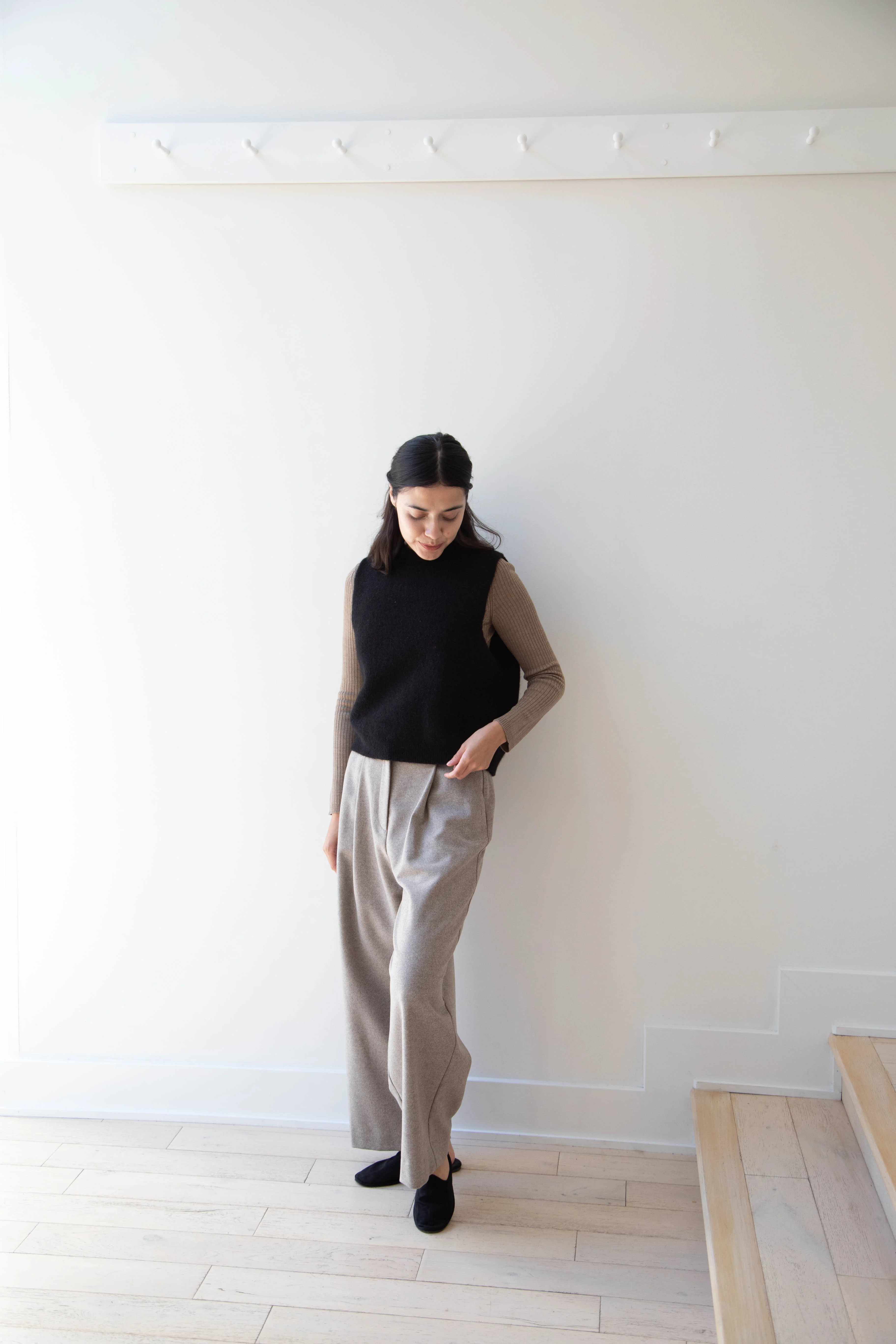 Skall | Bob Trouser in Light Grey Wool - Image 20