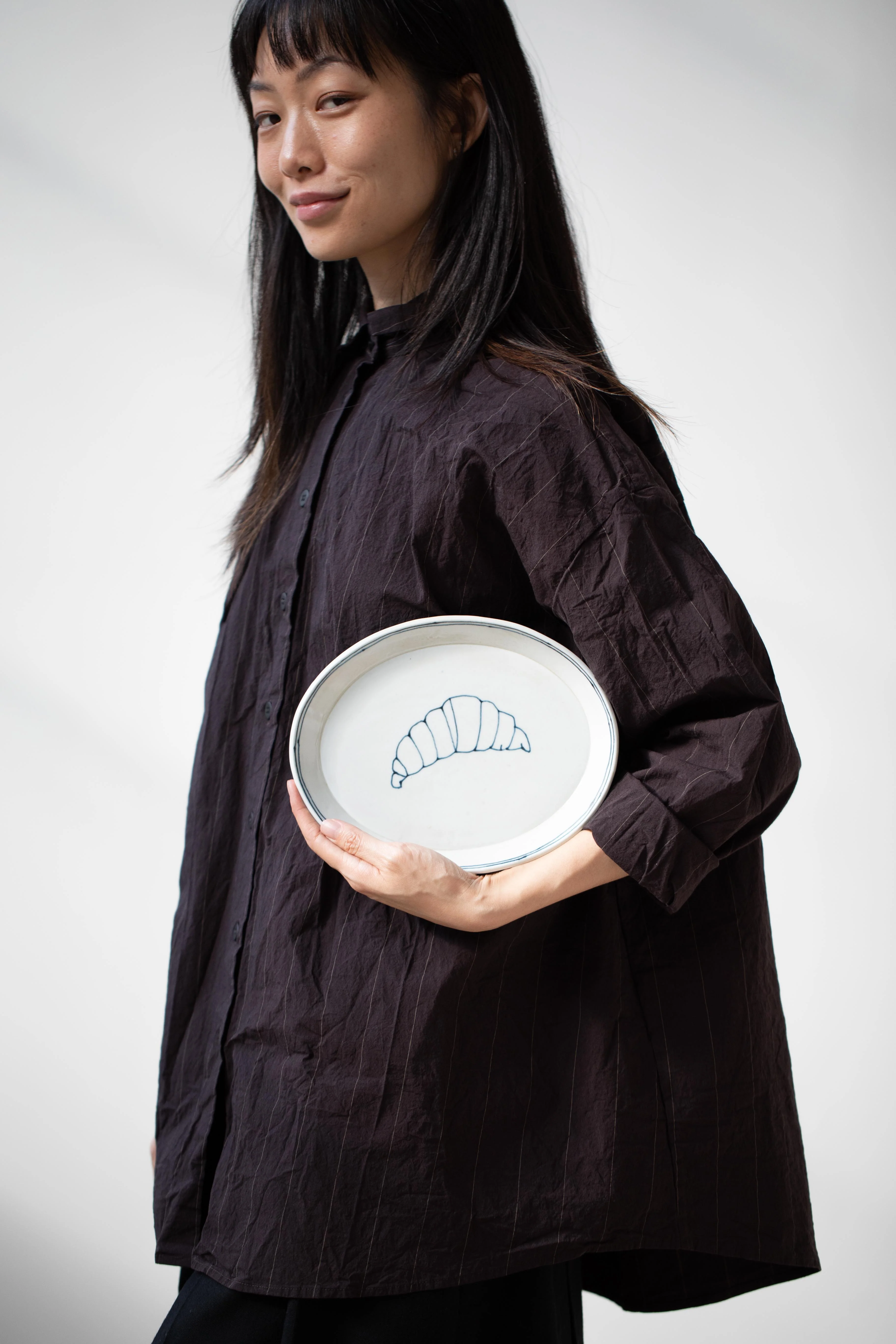 Stephanie Dawn Matthias | Croissant Oval Tray - Image 3