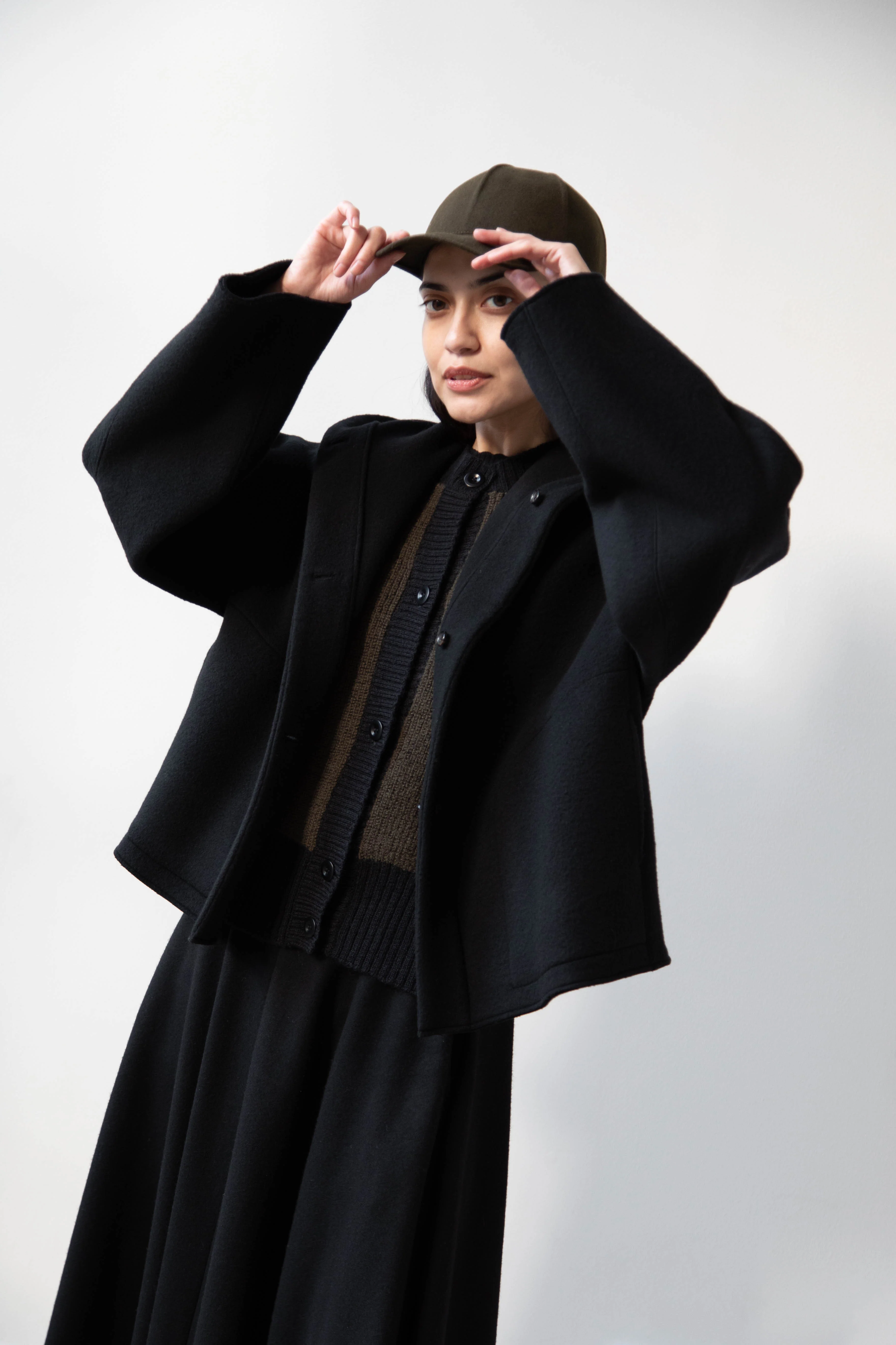 Tenne Handcrafted Modern | Short Hood Coat - Image 8