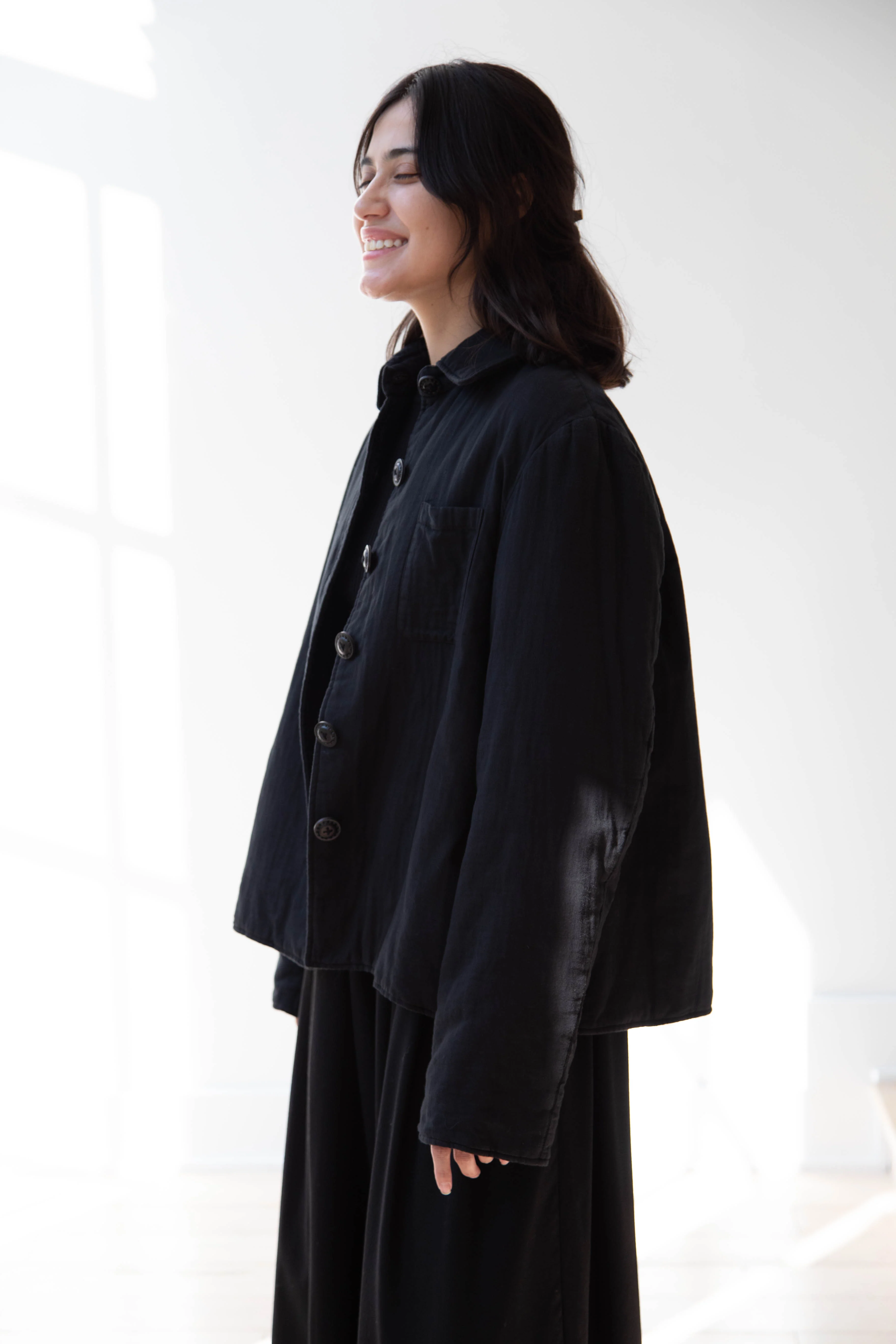 The Backward Vendor | Baby Puffer Jacket in Black - Image 34