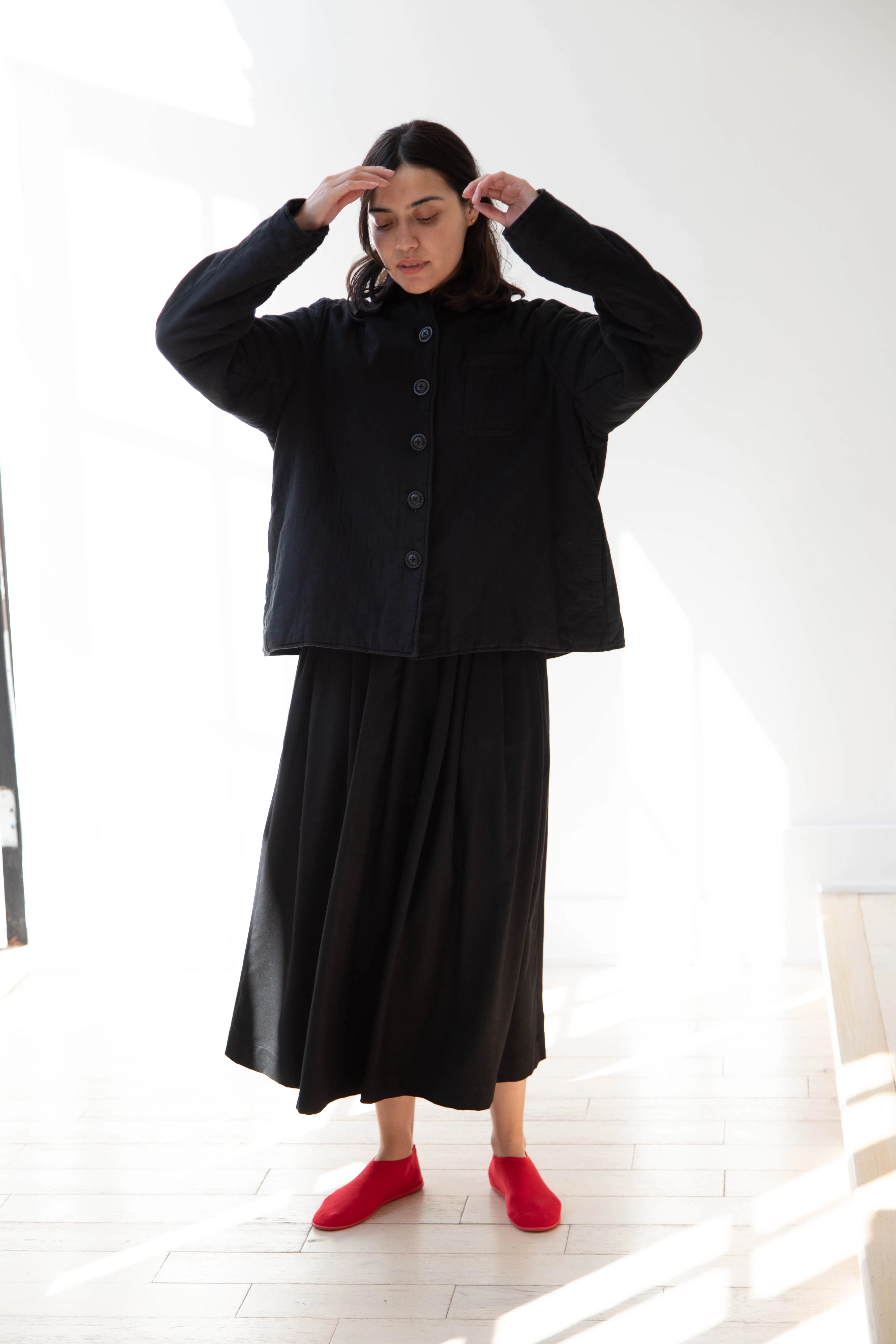 The Backward Vendor | Baby Puffer Jacket in Black - Image 42