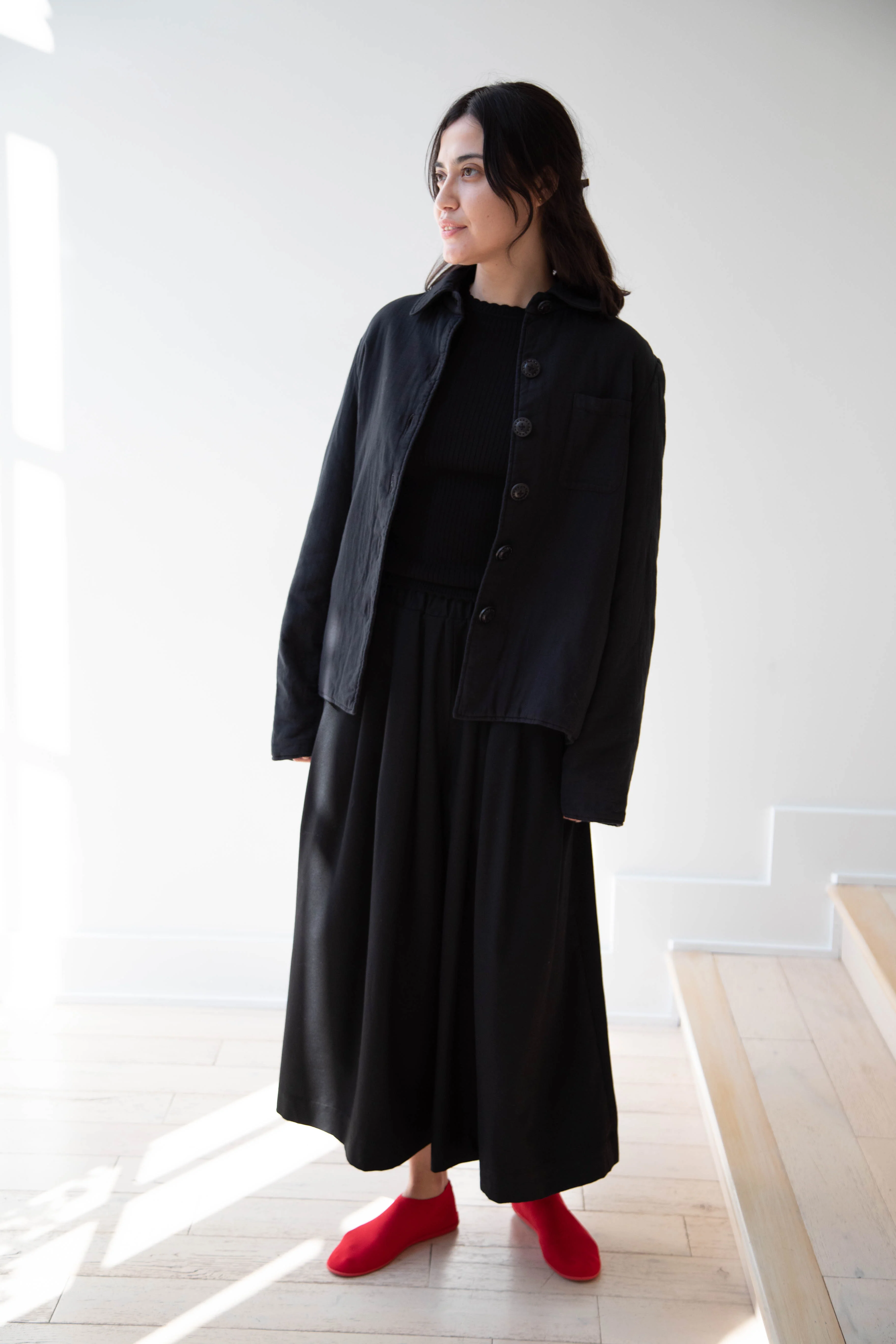The Backward Vendor | Baby Puffer Jacket in Black - Image 5