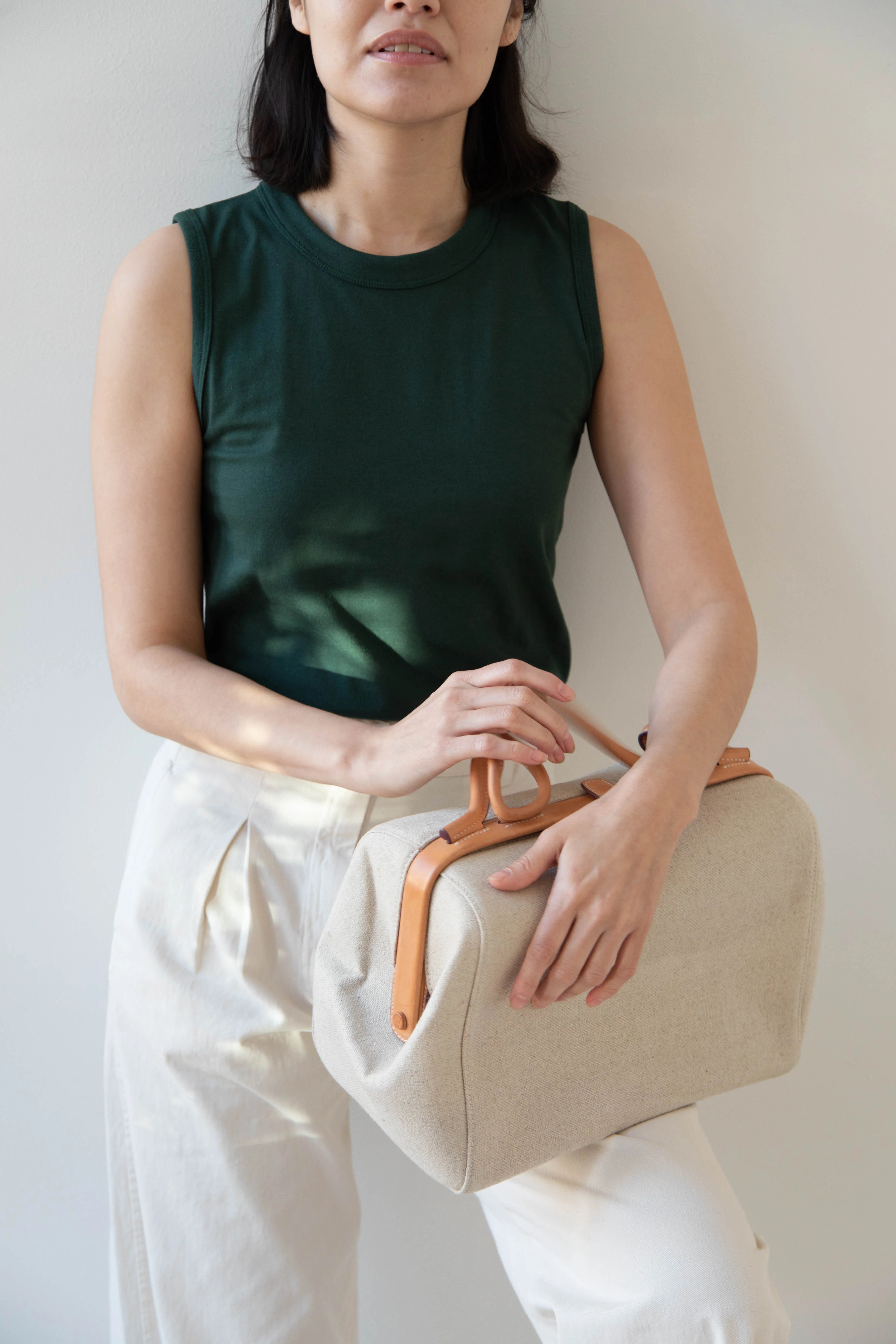 The Backward | Vendor Herbal Bag in Natural Linen - Image 16