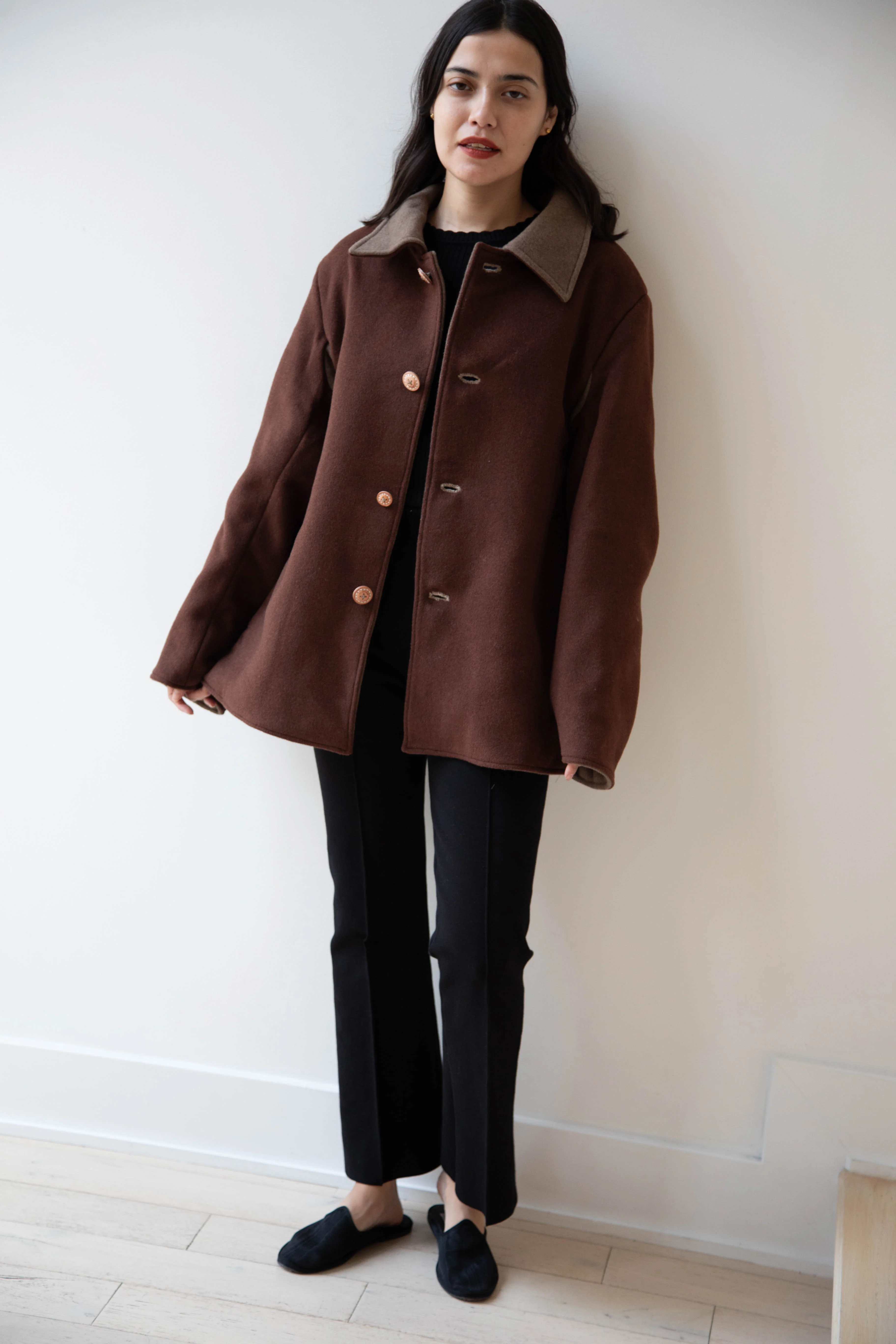 The Backward Vendor | Hero Jacket in Two Tone Brown - Image 15