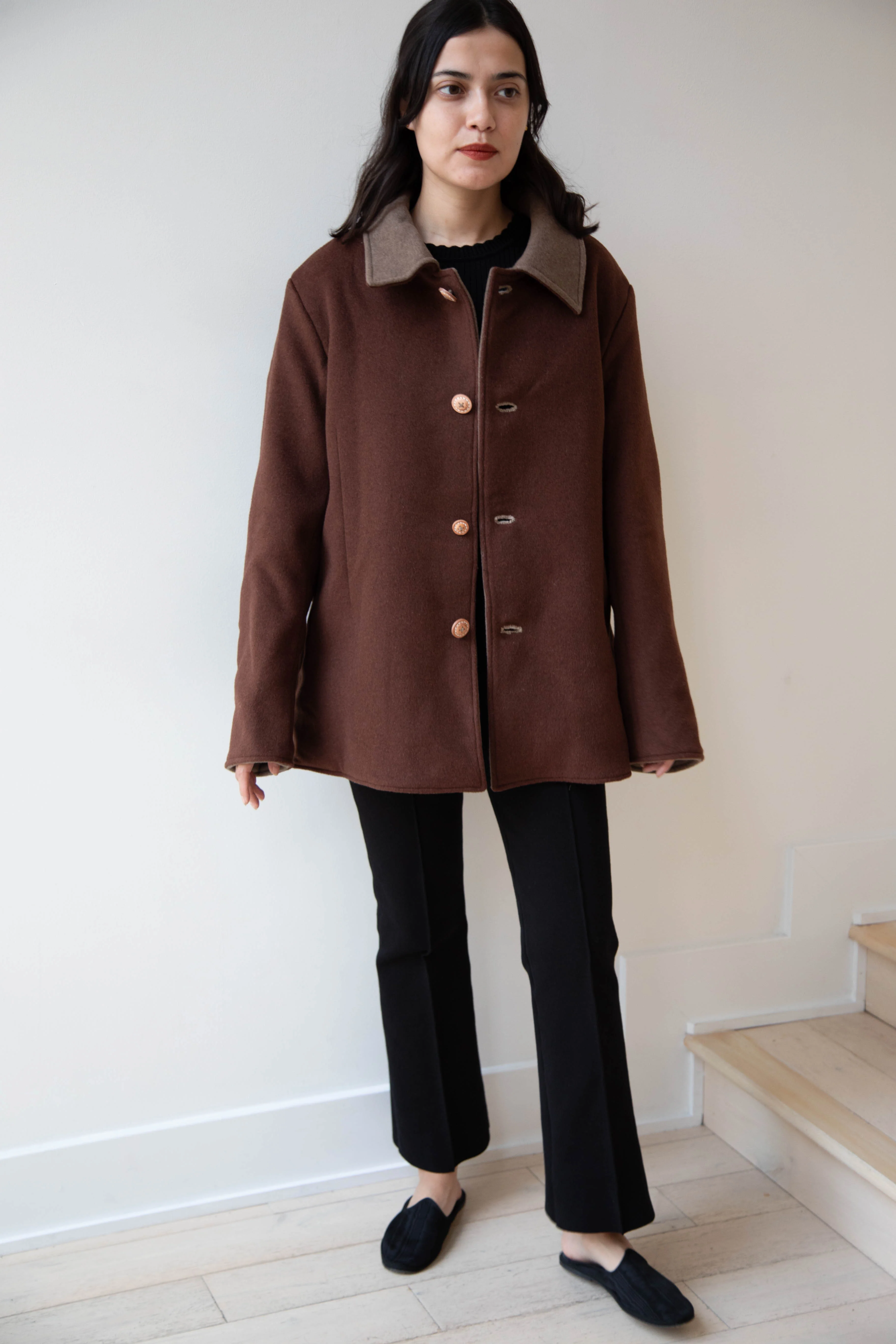 The Backward Vendor | Hero Jacket in Two Tone Brown - Image 16