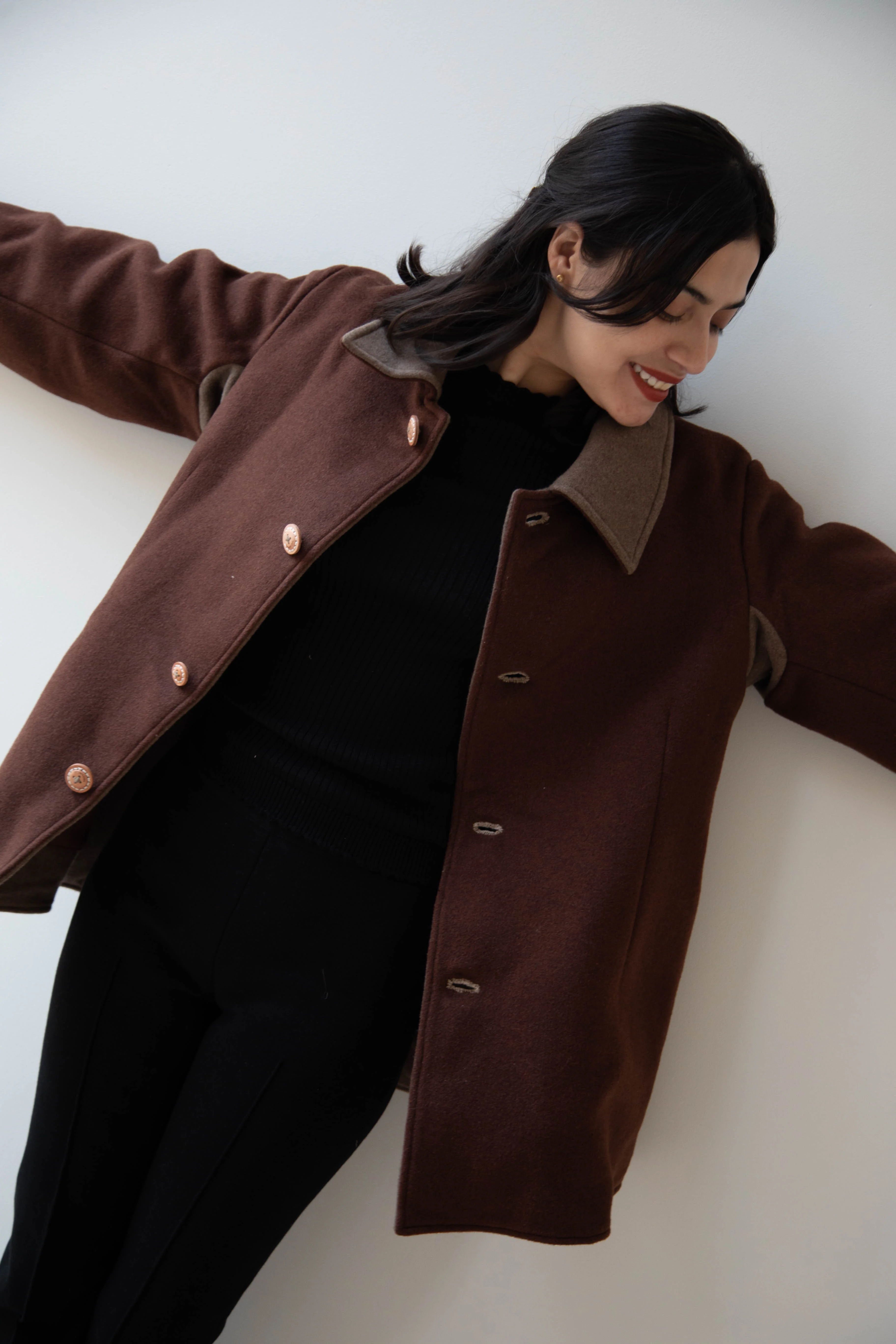 The Backward Vendor | Hero Jacket in Two Tone Brown - Image 19