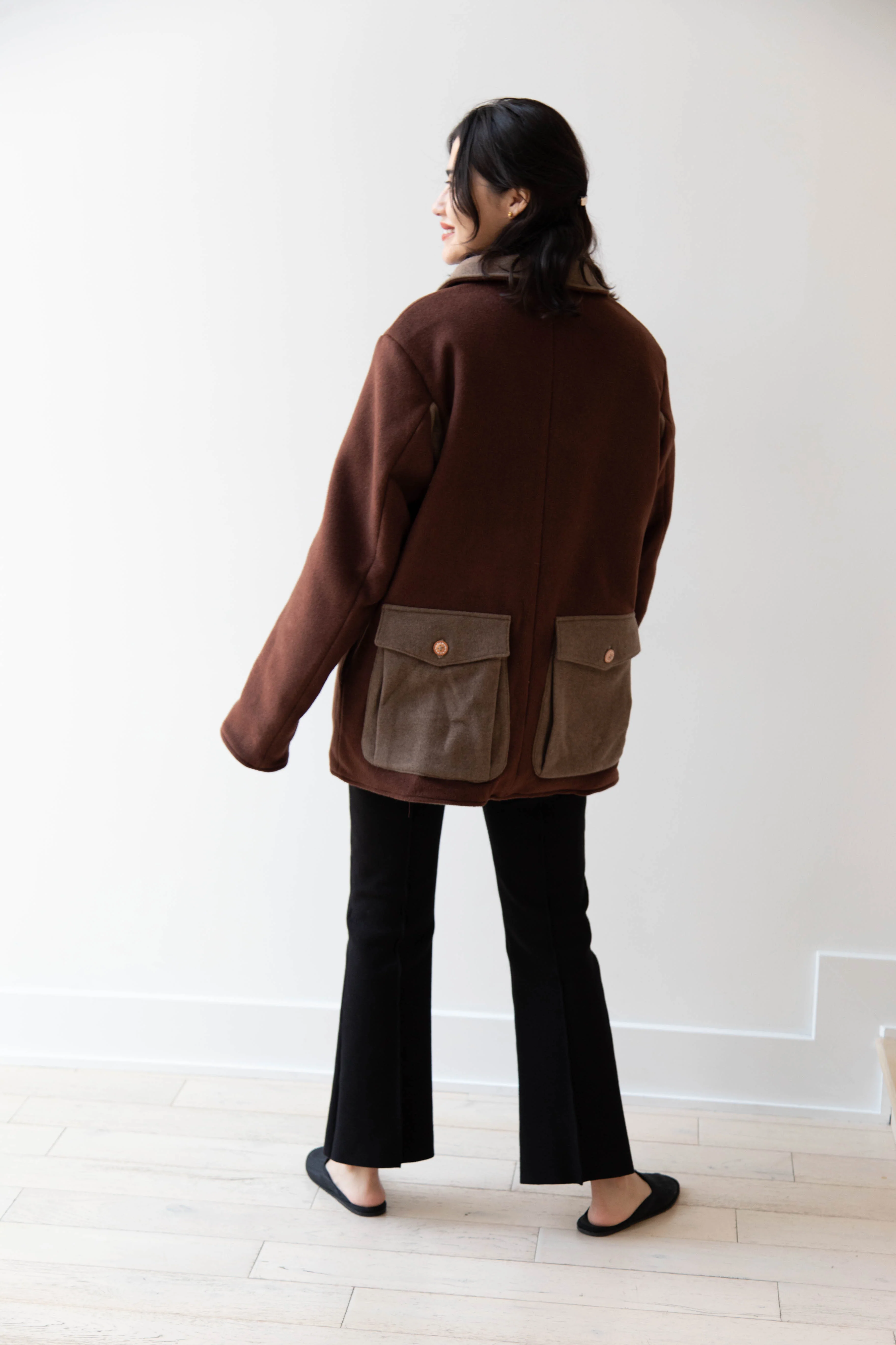 The Backward Vendor | Hero Jacket in Two Tone Brown - Image 23