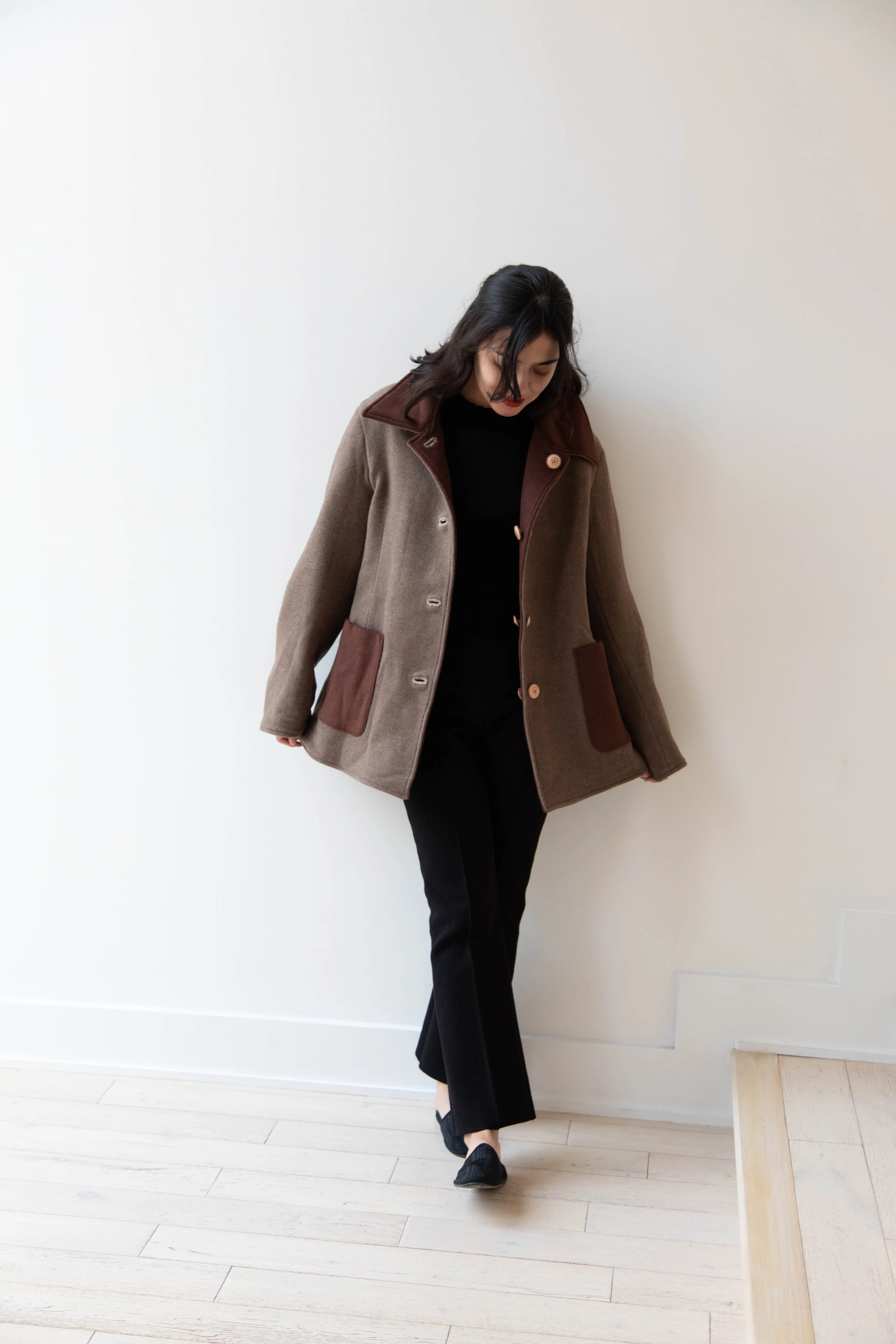The Backward Vendor | Hero Jacket in Two Tone Brown - Image 31