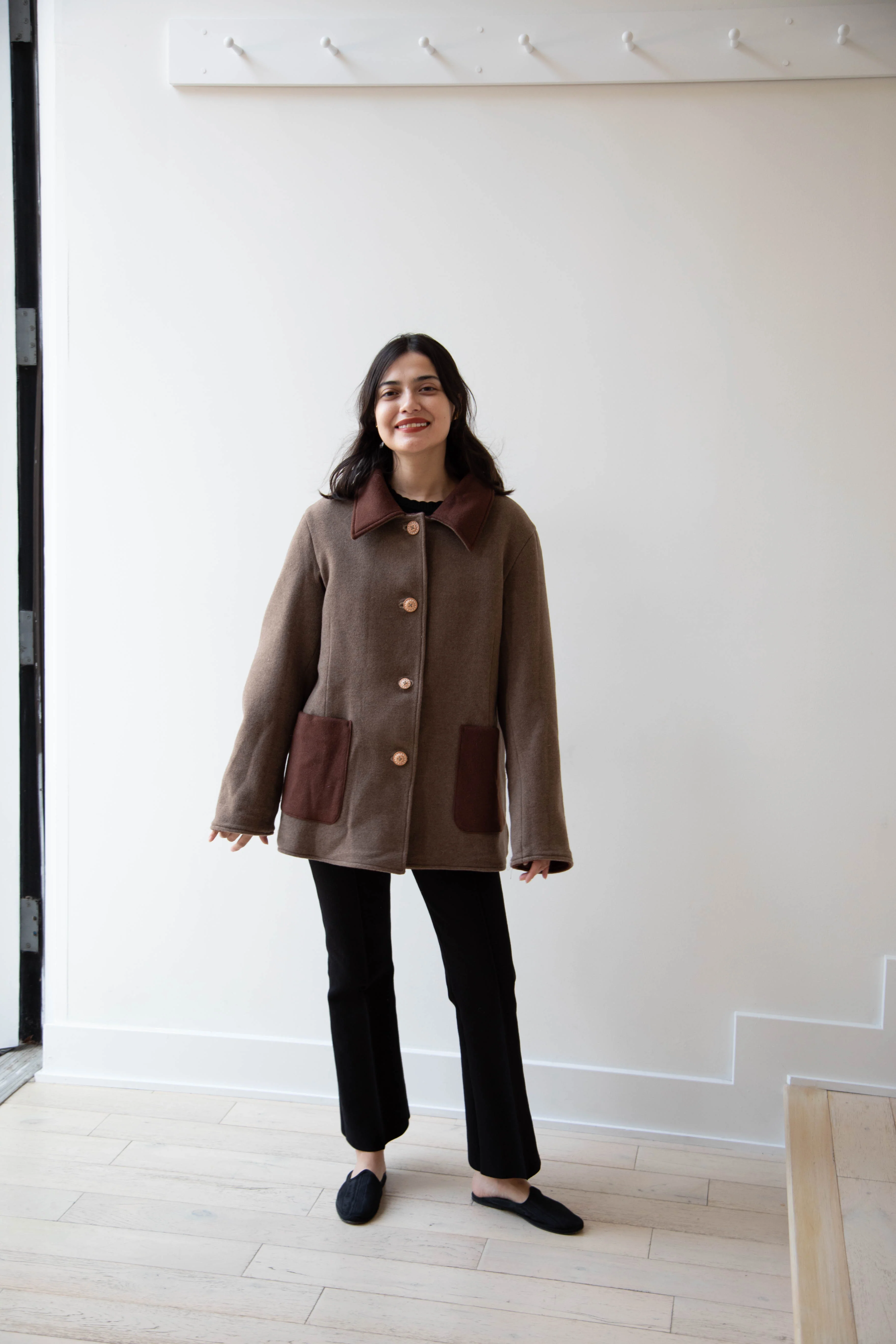The Backward Vendor | Hero Jacket in Two Tone Brown - Image 37