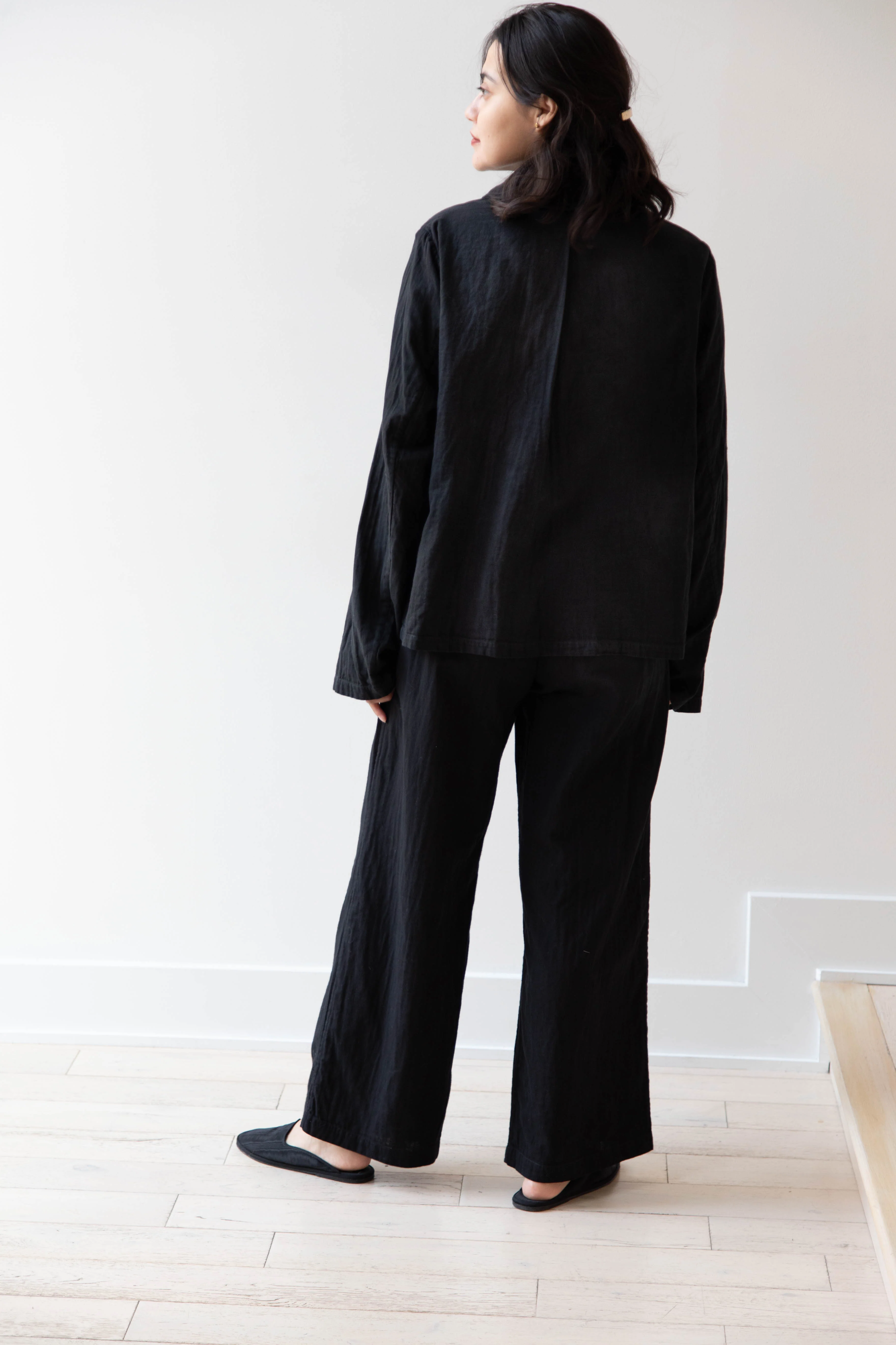The Backward Vendor | Pyjama Set in Black - Image 13